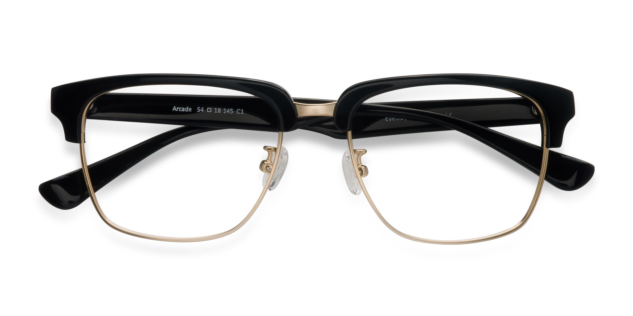 Noir Arcade - Métal Lunettes de vue