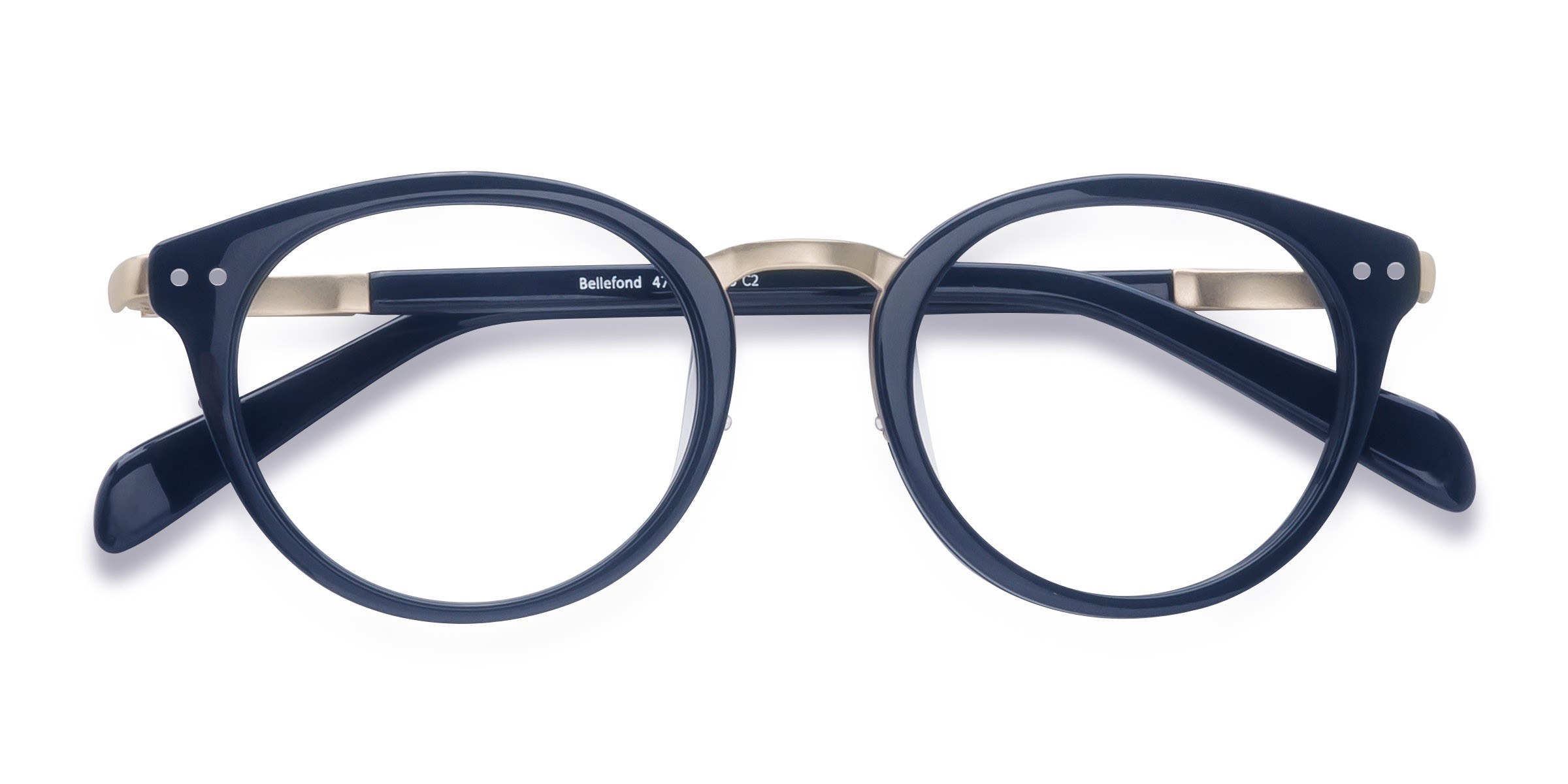 Navy Bellefond -  Acetate Eyeglasses