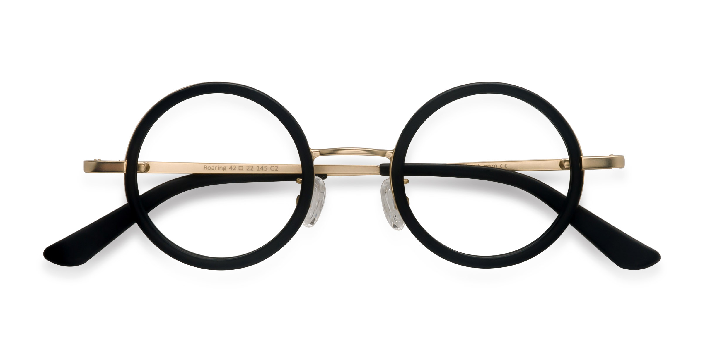 Black Roaring -  Acetate-metal Eyeglasses