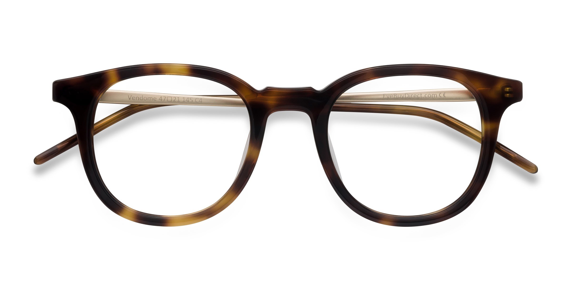 Tortoise Vendome -  Acetate Eyeglasses