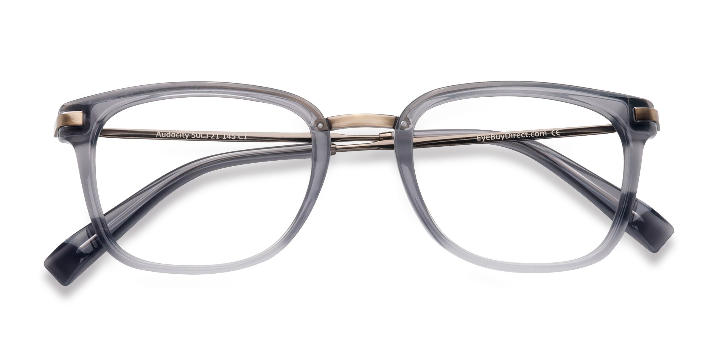 Gris Audacity -  Métal Lunettes de vue