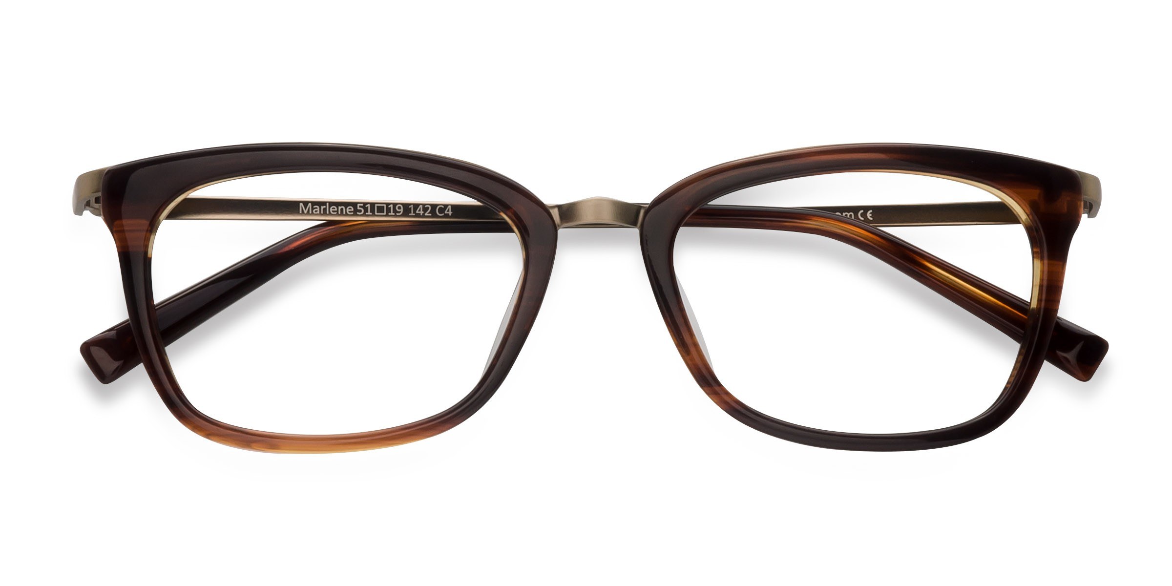 Brown Marlene -  Acetate Eyeglasses