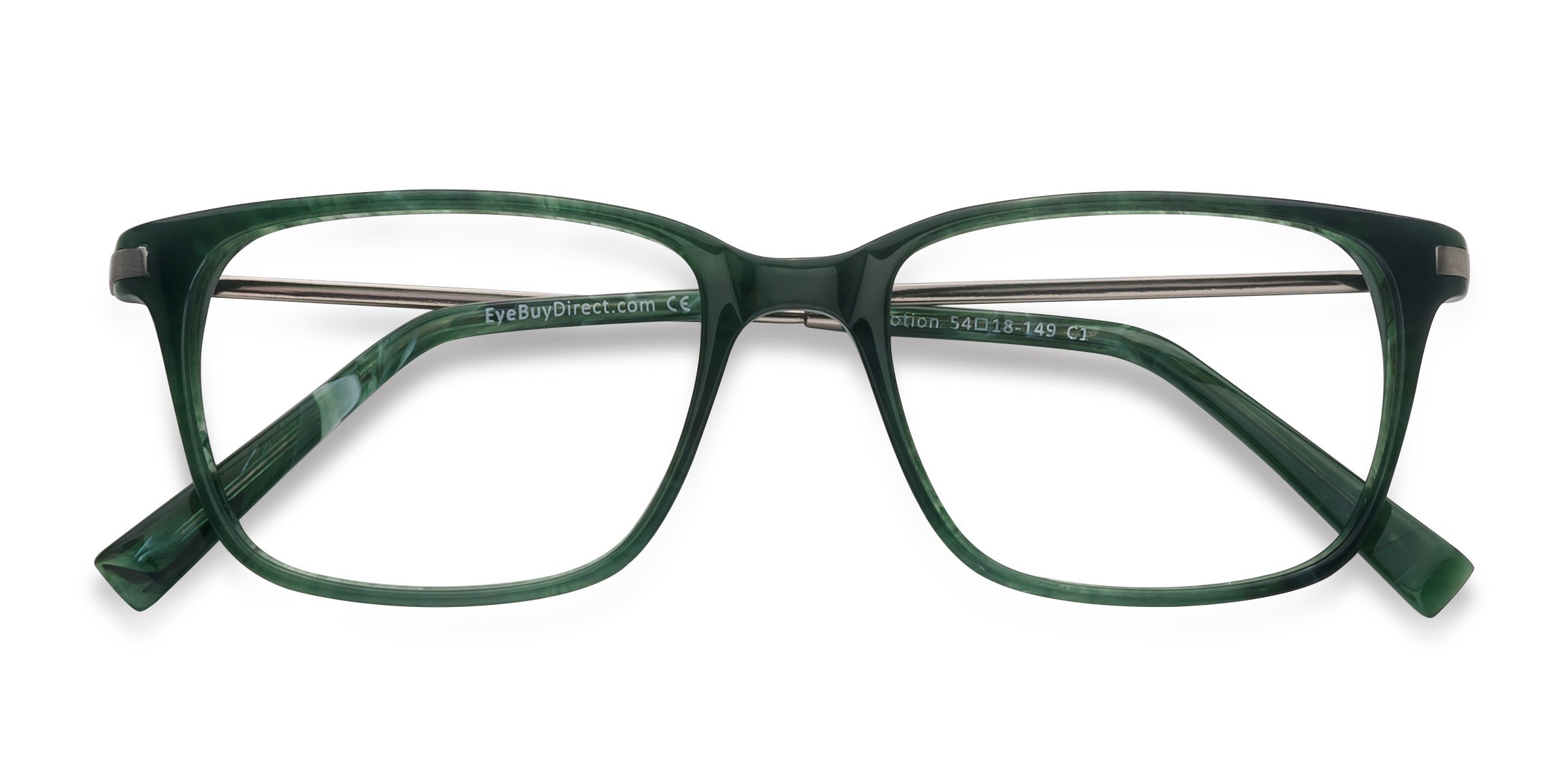 Vert Motion -  Métal Lunettes de vue