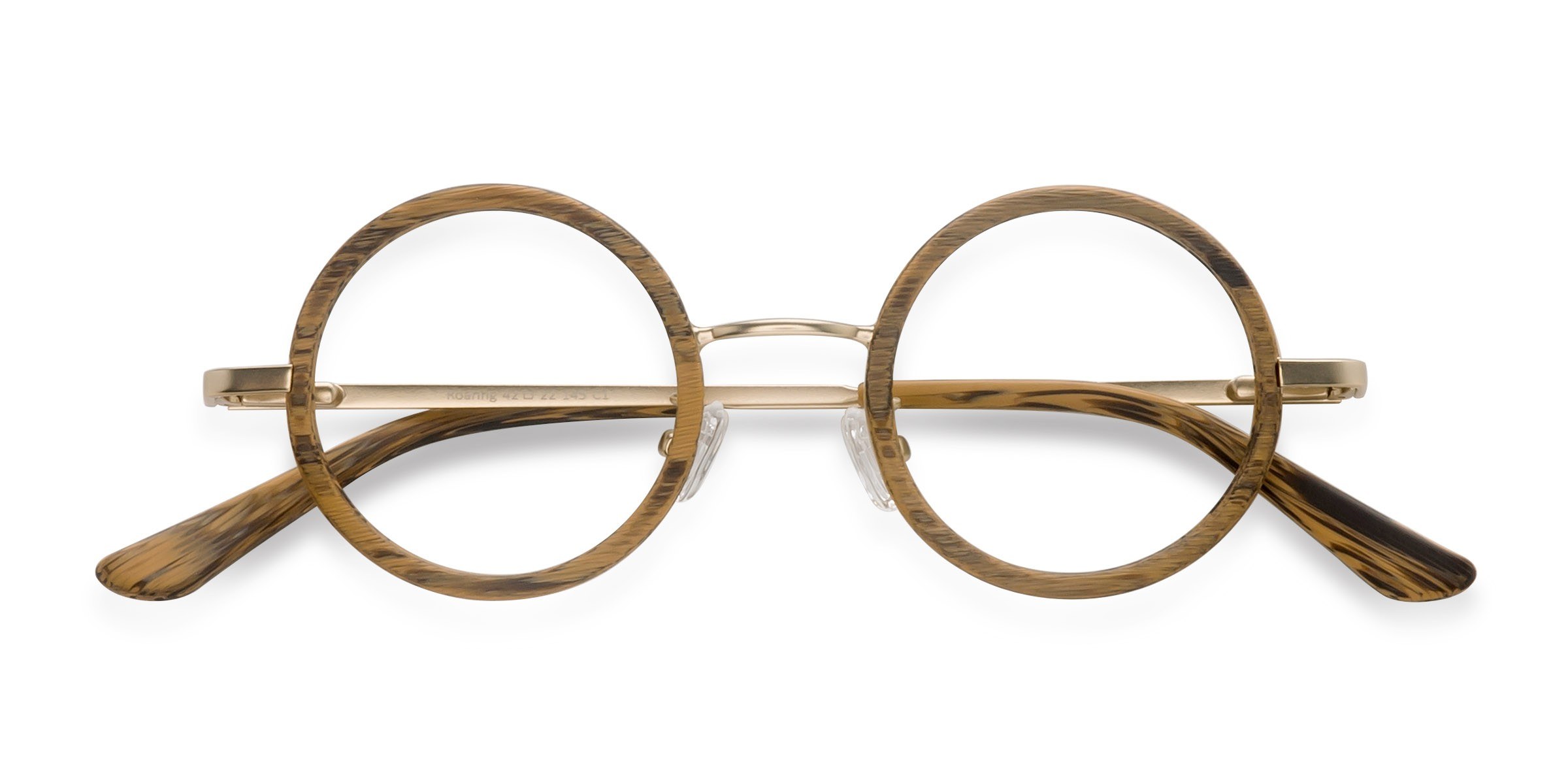 Brown Roaring -  Acetate-metal Eyeglasses