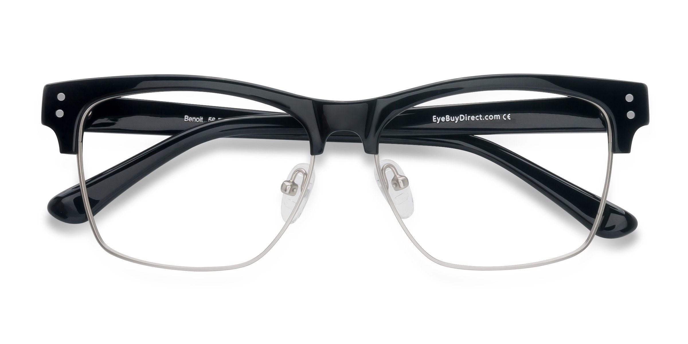 Noir Benoit - Métal Lunettes de vue