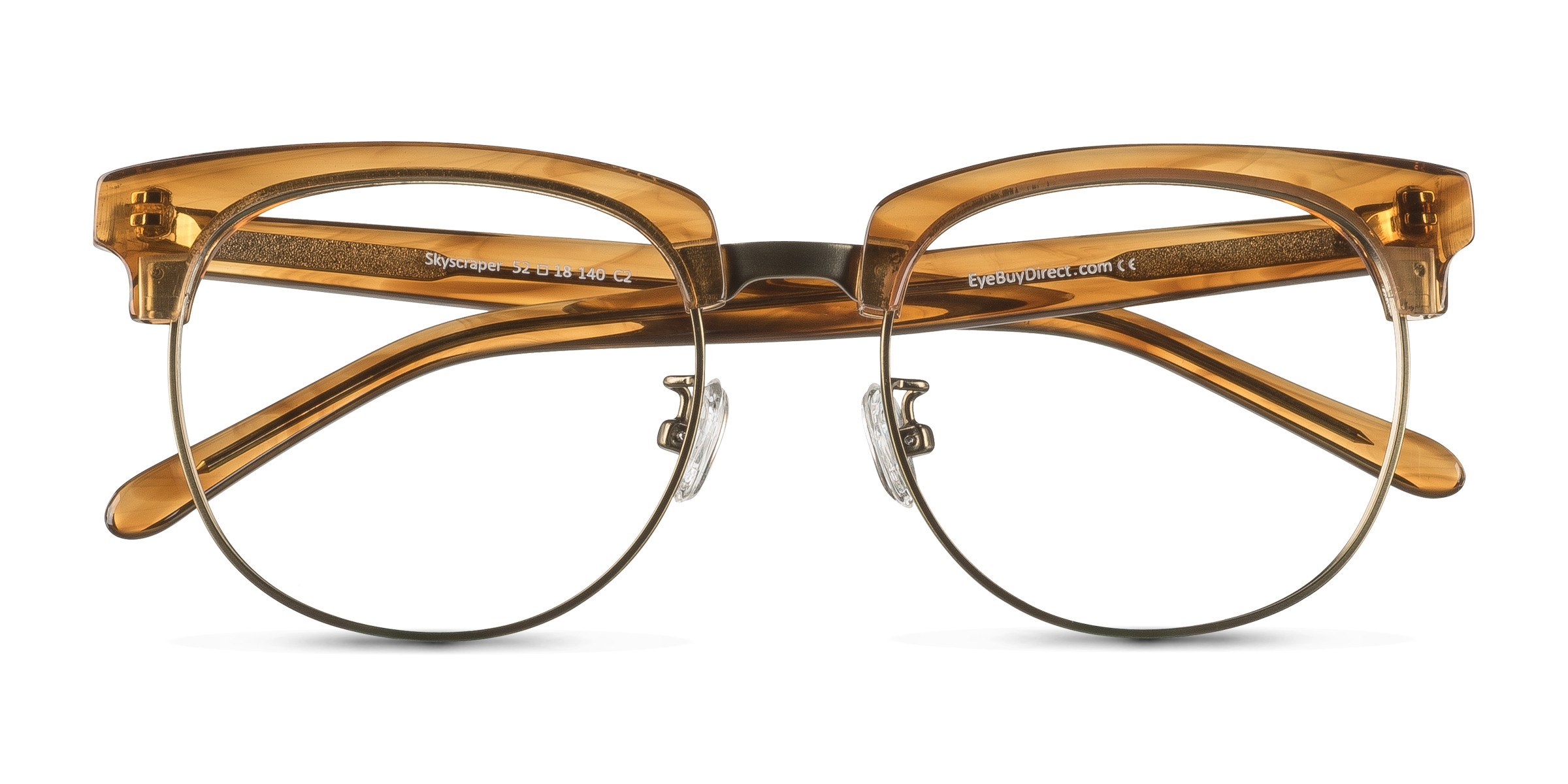 Brown Skyscraper -  Acetate Eyeglasses