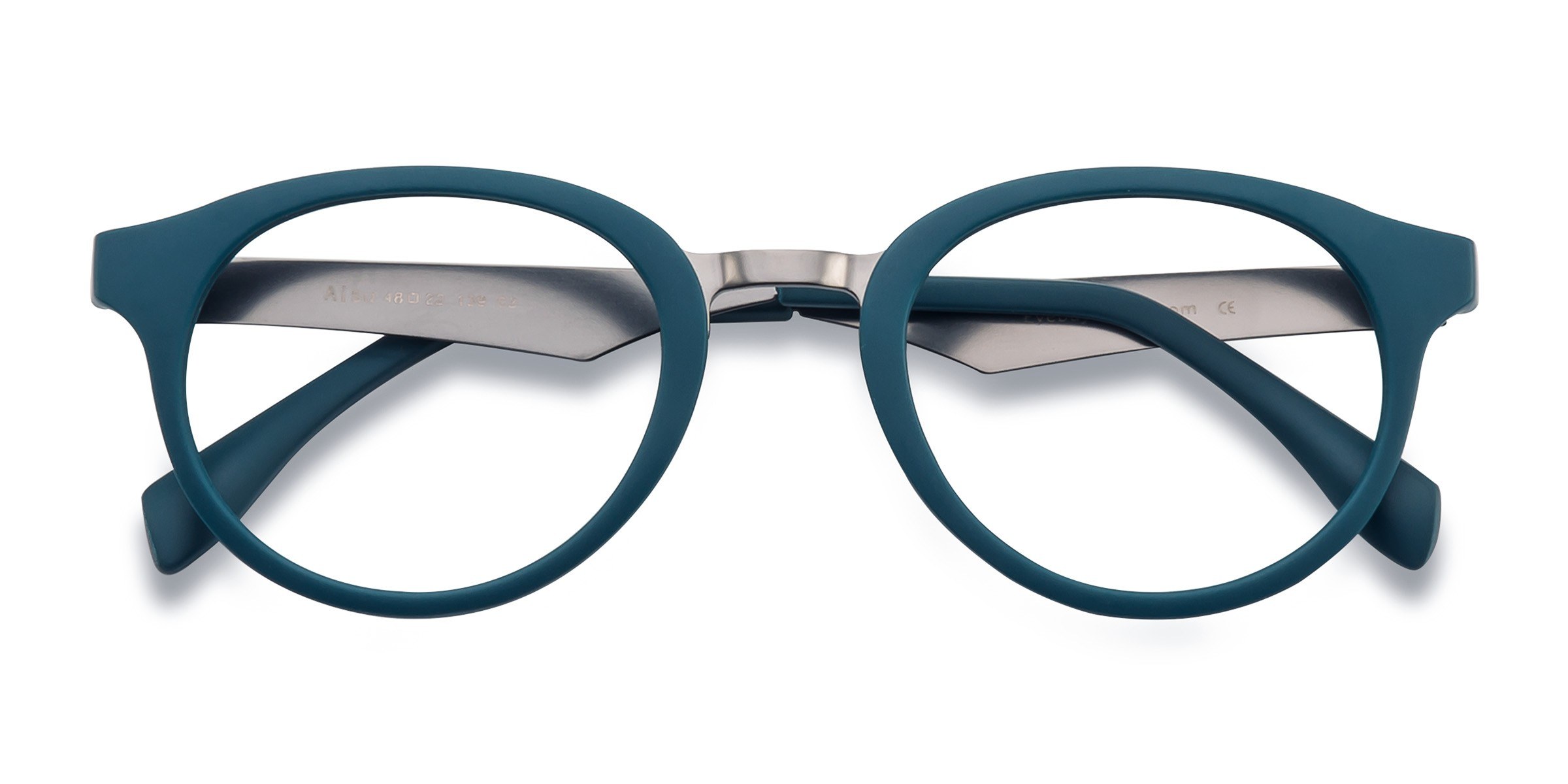 Matte Green Aisu -  Plastic-metal Eyeglasses