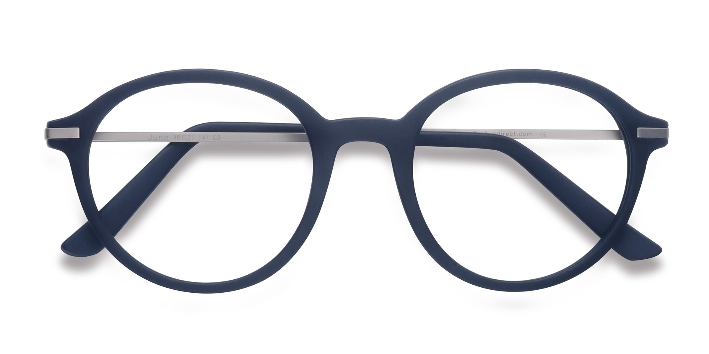 Matte Navy Juno -  Plastique Lunettes de vue