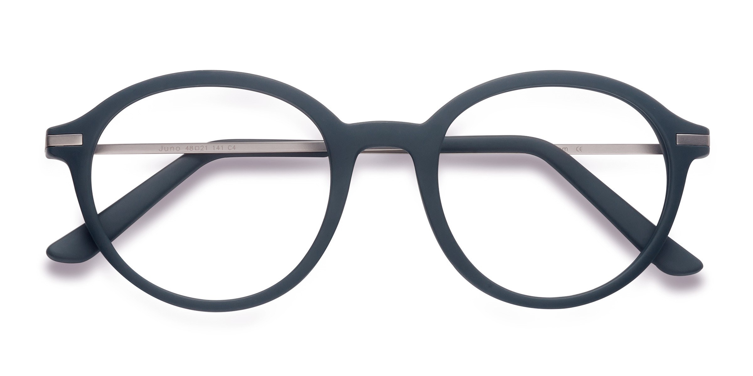 Matte Green Juno -  Metal Eyeglasses