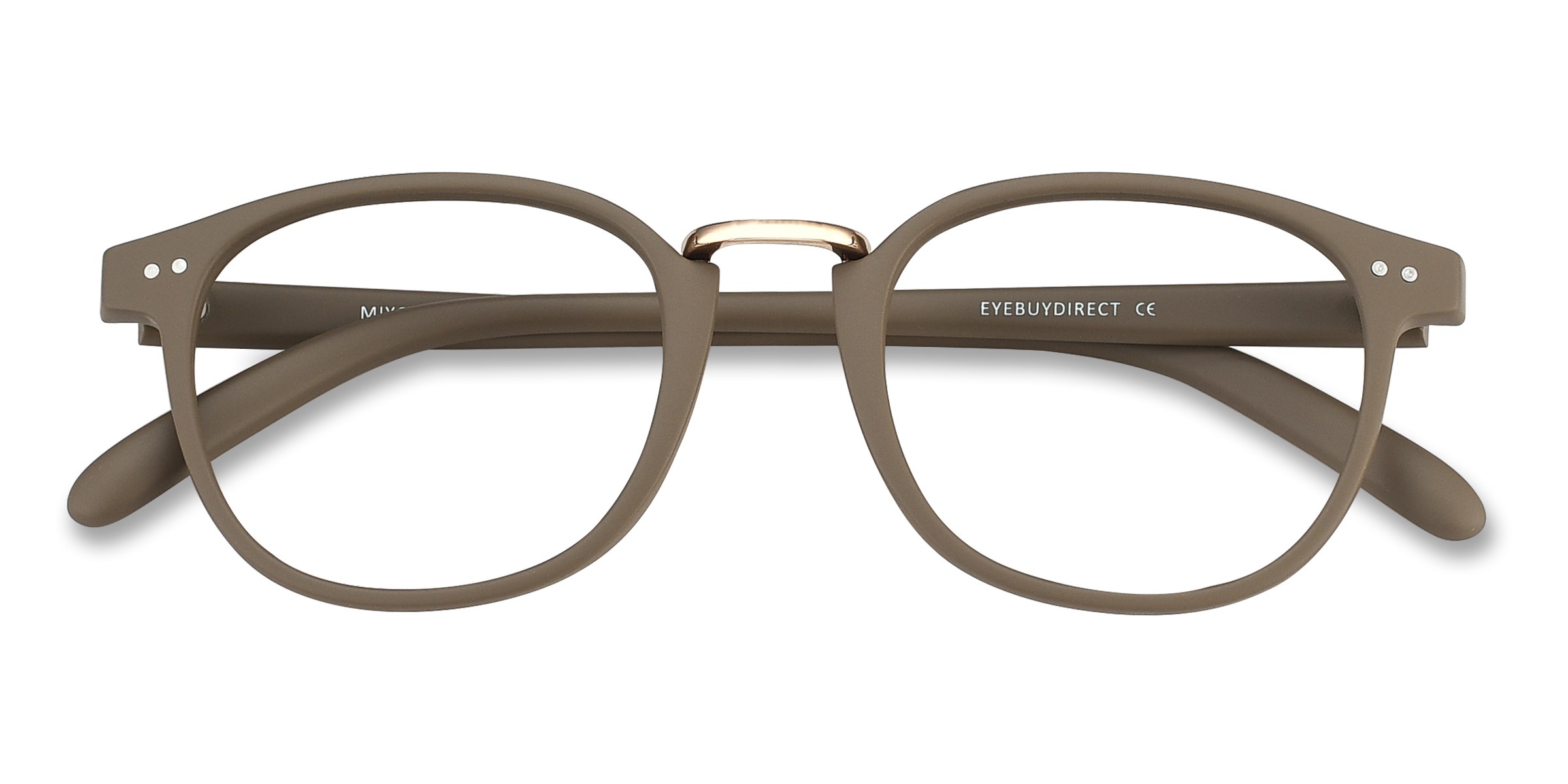 Vert Mat Miyoshi -  Métal Lunettes de vue