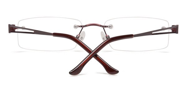 Burgundy Ottawa -  Metal Eyeglasses