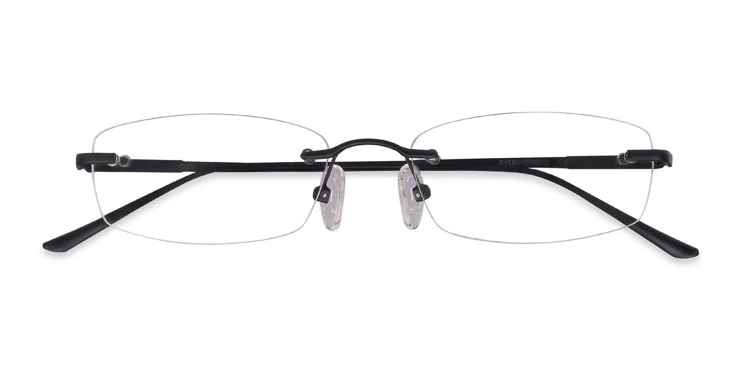 Black Clem -  Metal Eyeglasses
