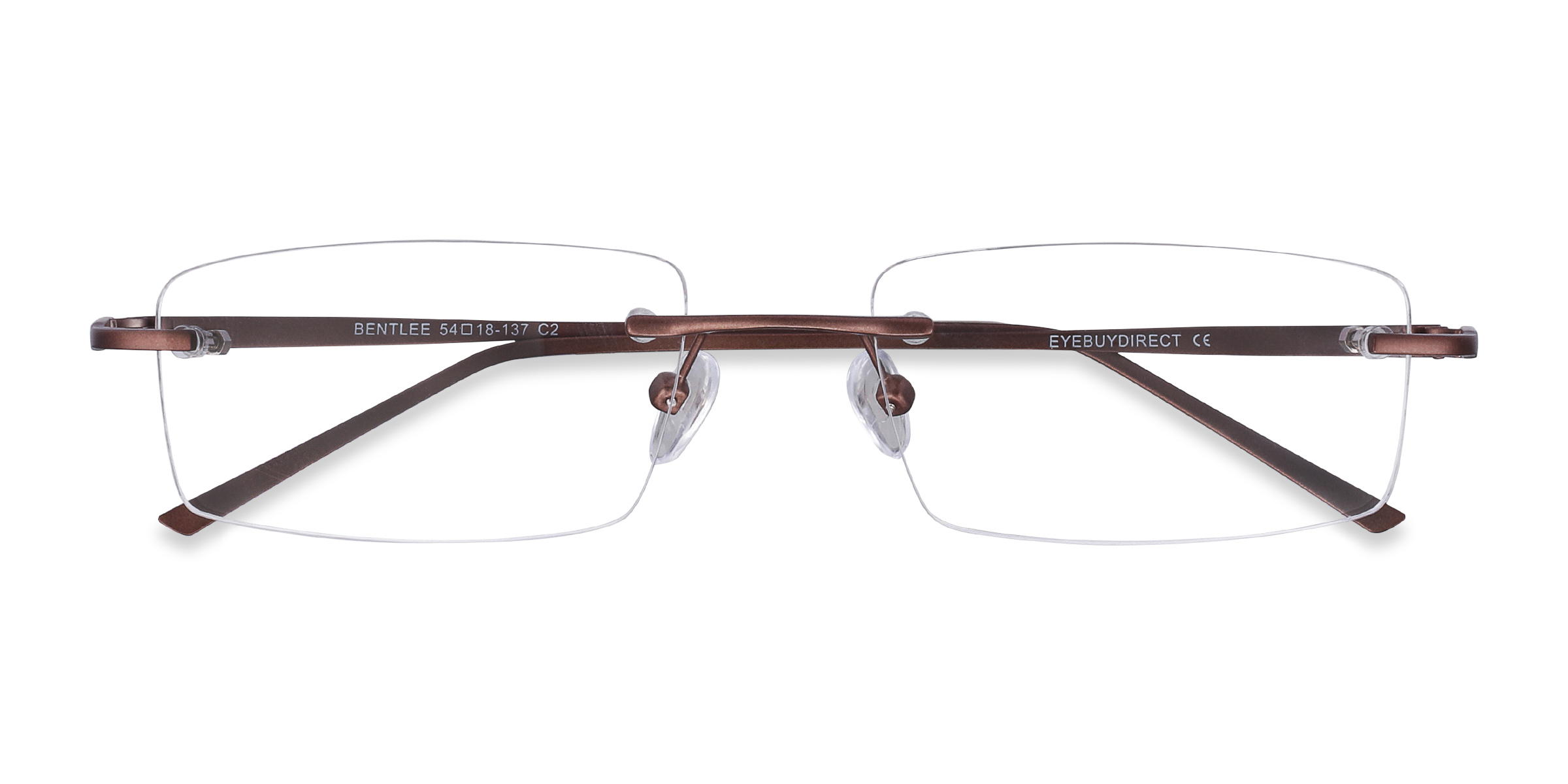 Coffee Bentlee -  Metal Eyeglasses