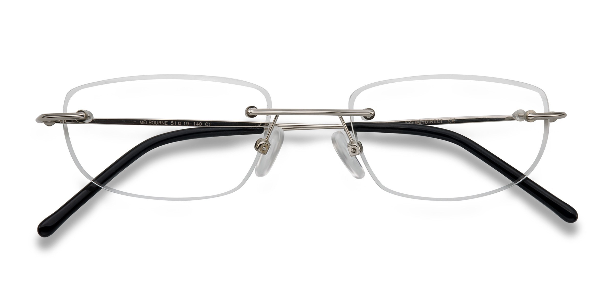 Silver Melbourne -  Metal Eyeglasses