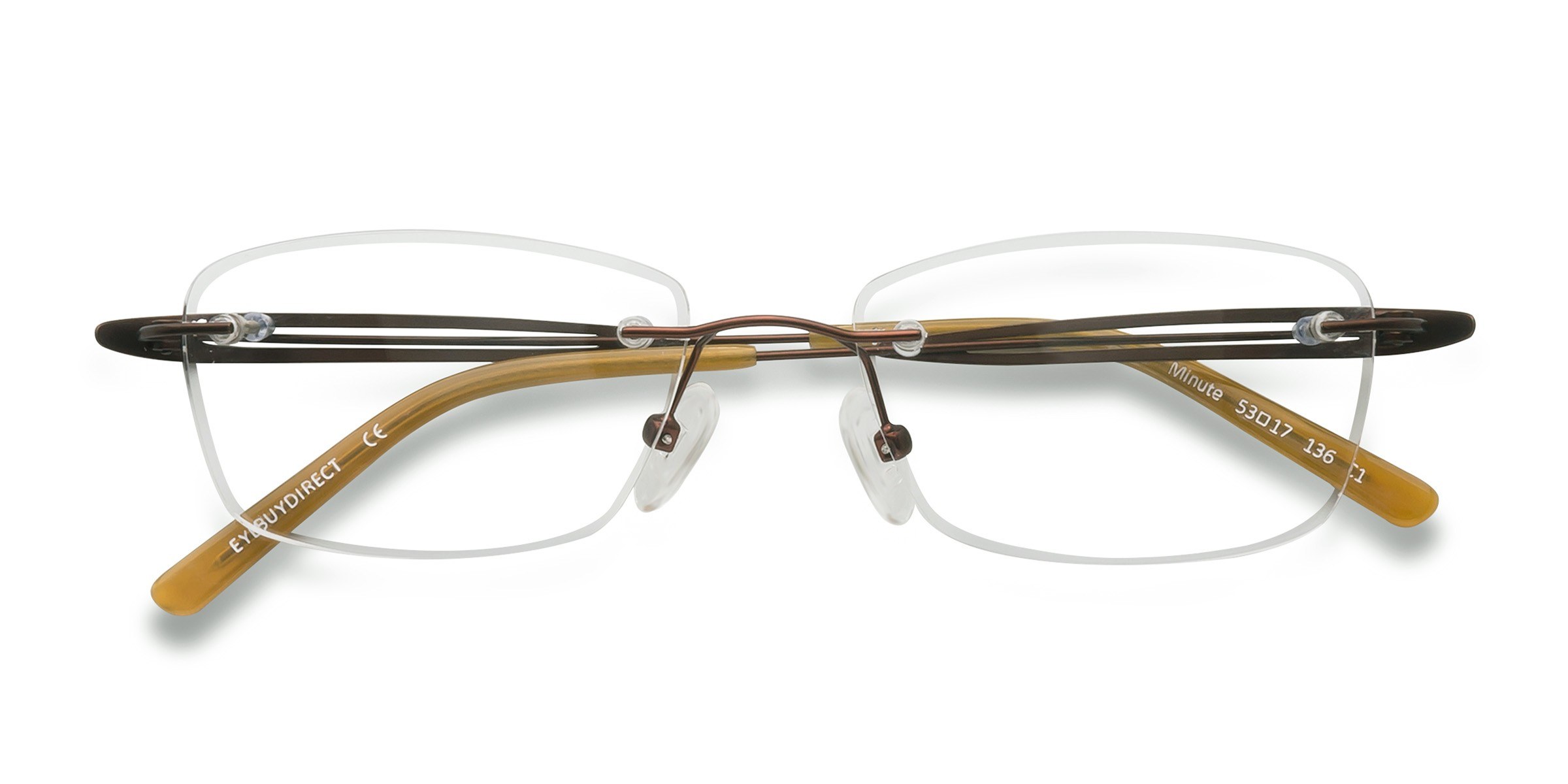 Brown Minute -  Metal Eyeglasses