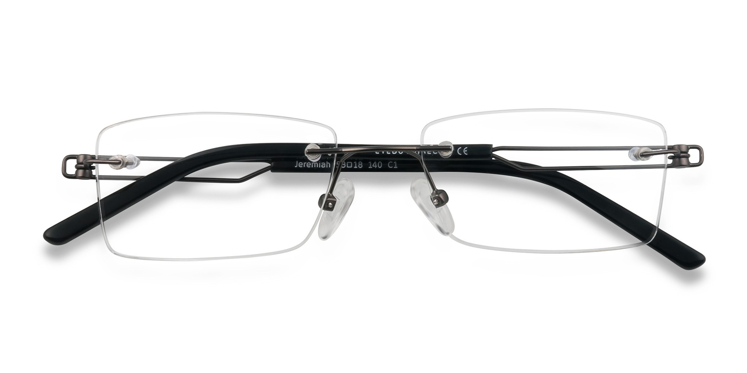 Gunmetal Jeremiah -  Métal Lunettes de vue