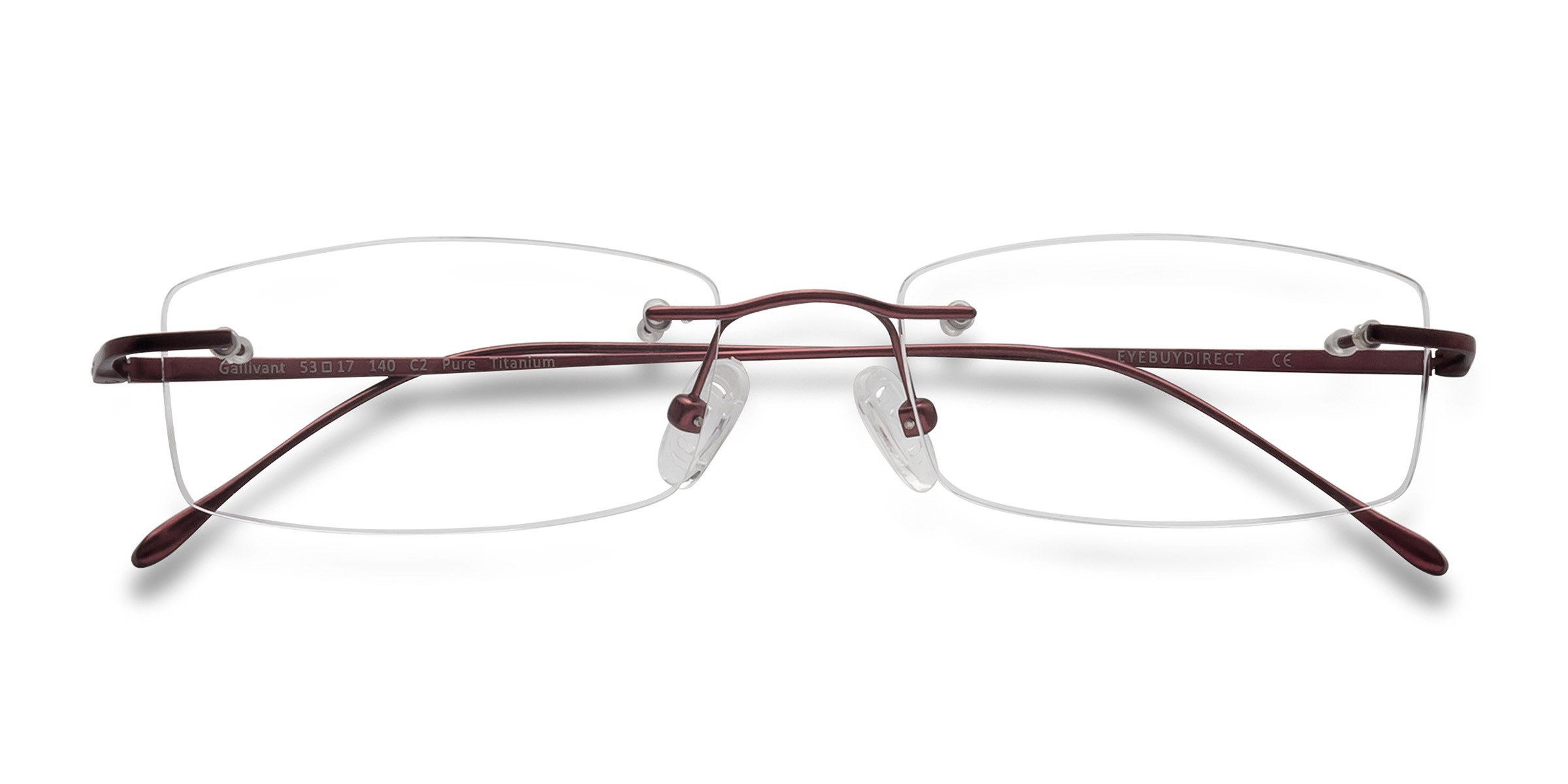 Red Gallivant -  Titanium Eyeglasses