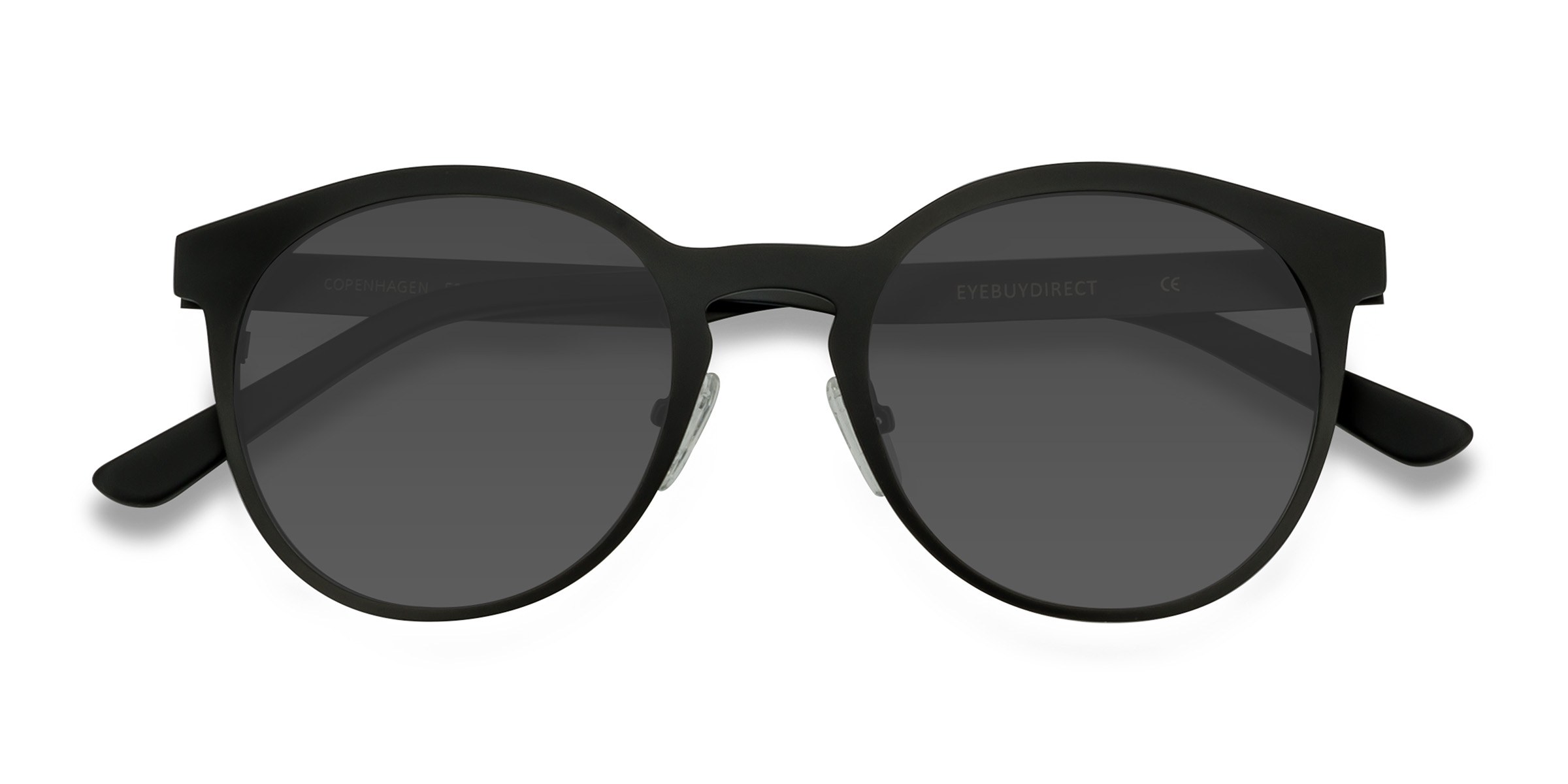 Matte Black Copenhagen -  Métal Lunettes de soleil