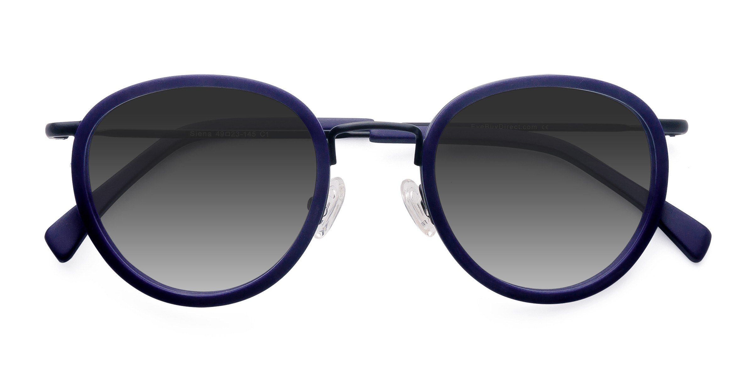 Matte Navy Siena -  Acetate-metal Lunettes de soleil