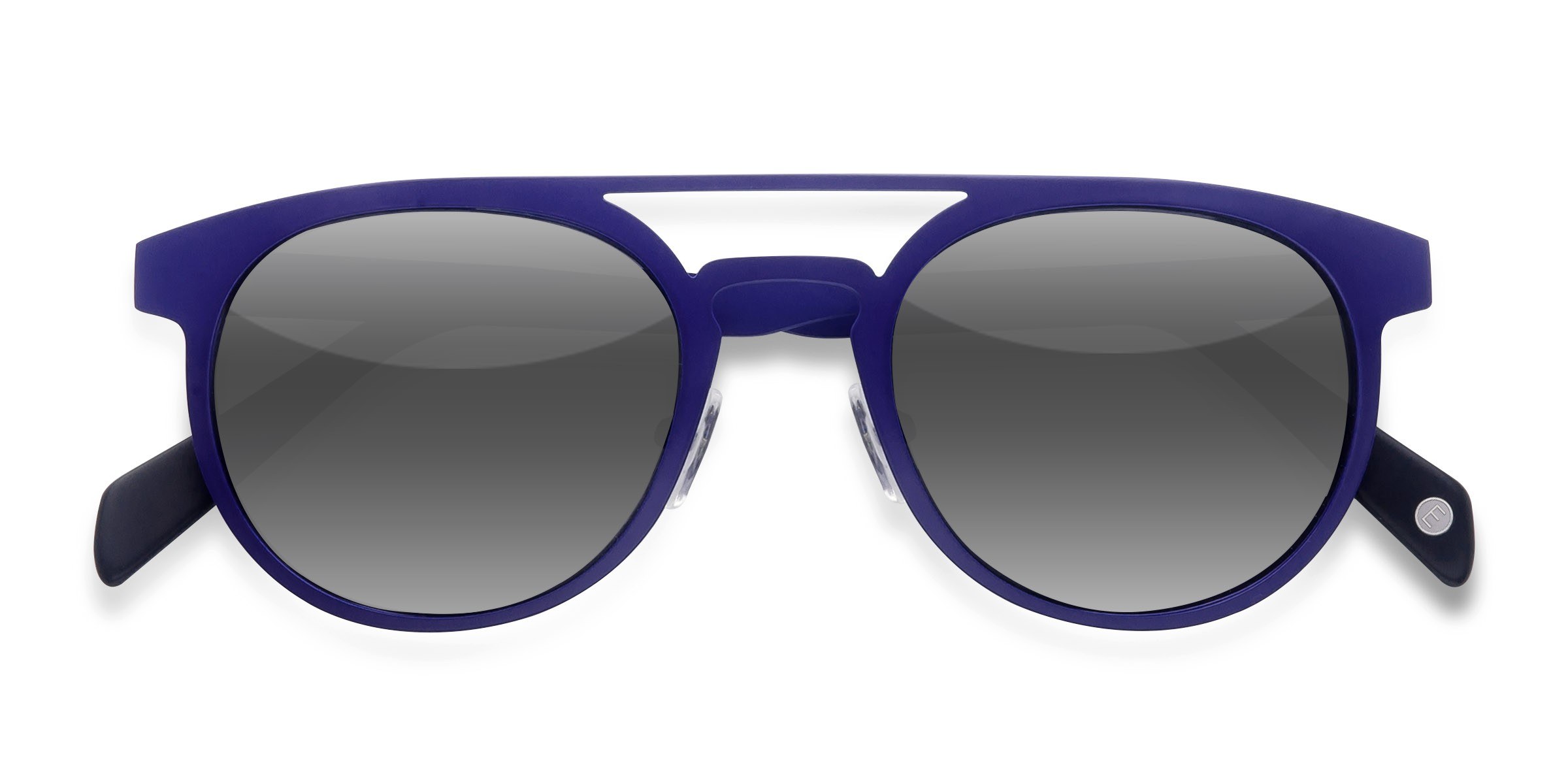 Bleu Playground -  Métal Lunettes de soleil