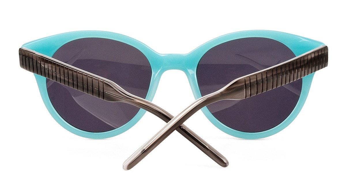 Bleu Angie - Acétate Lunettes de soleil