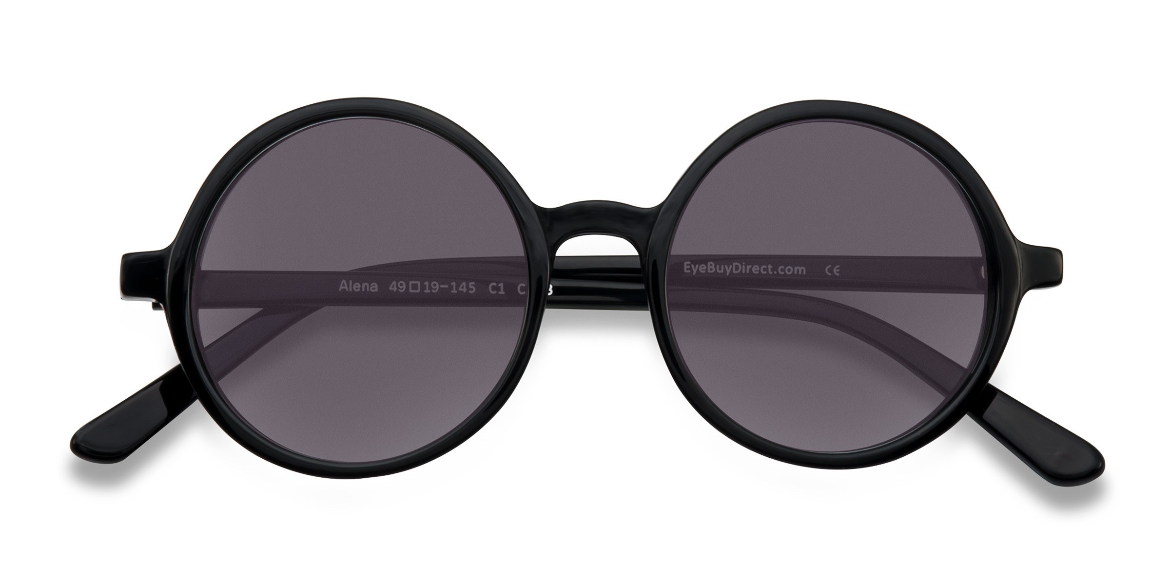 Noir Alena -  Acétate Lunettes de soleil