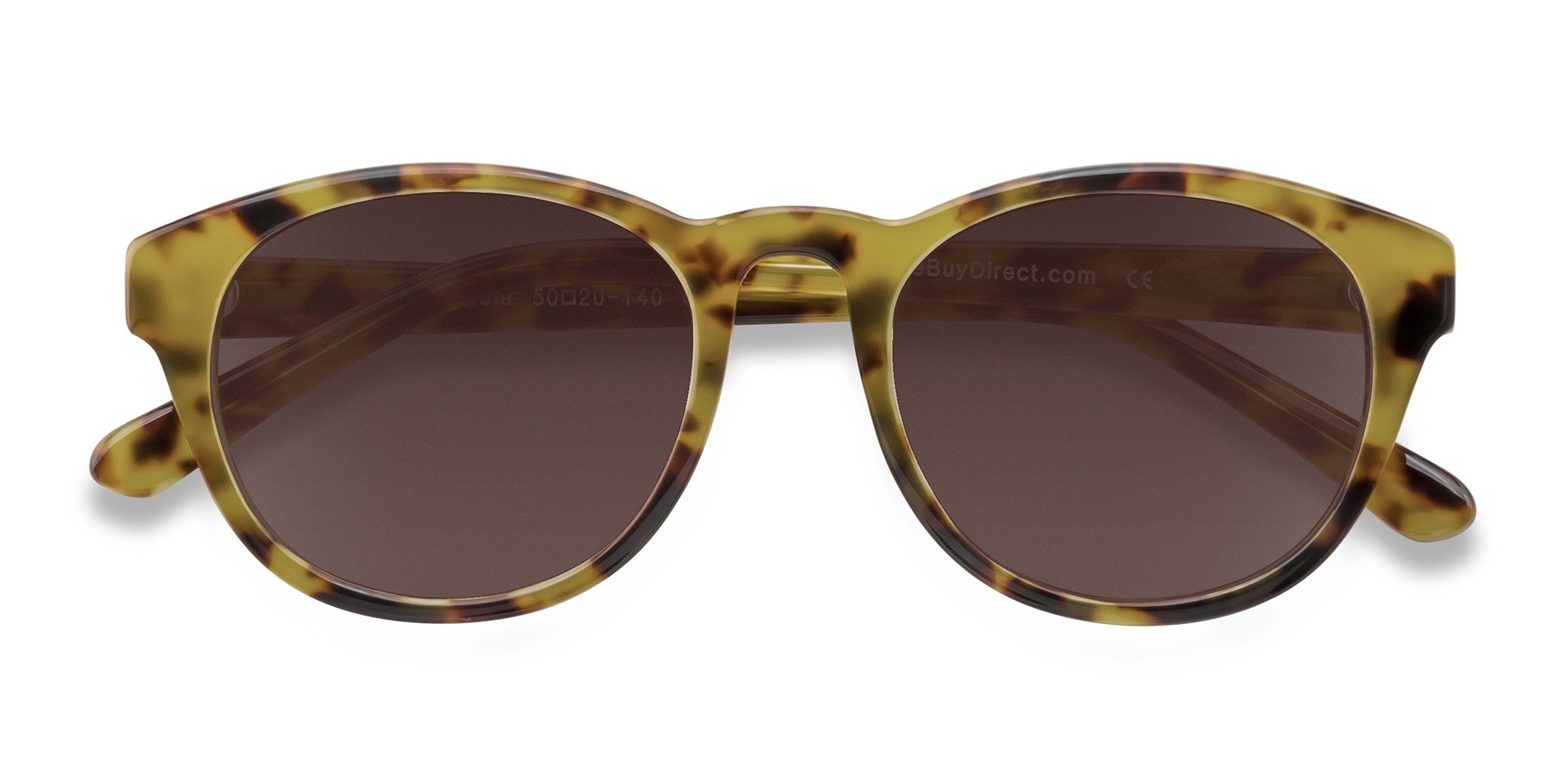 Brown/Tortoise Coppola -  Acetate Sunglasses