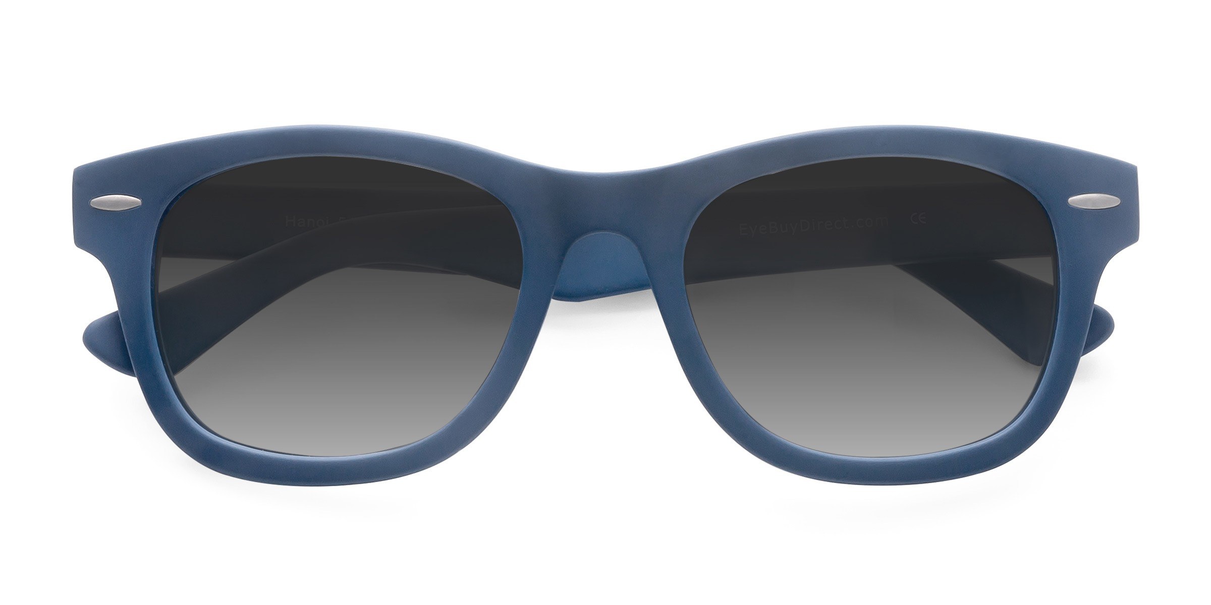Matte Blue Hanoi -  Acétate Lunettes de soleil