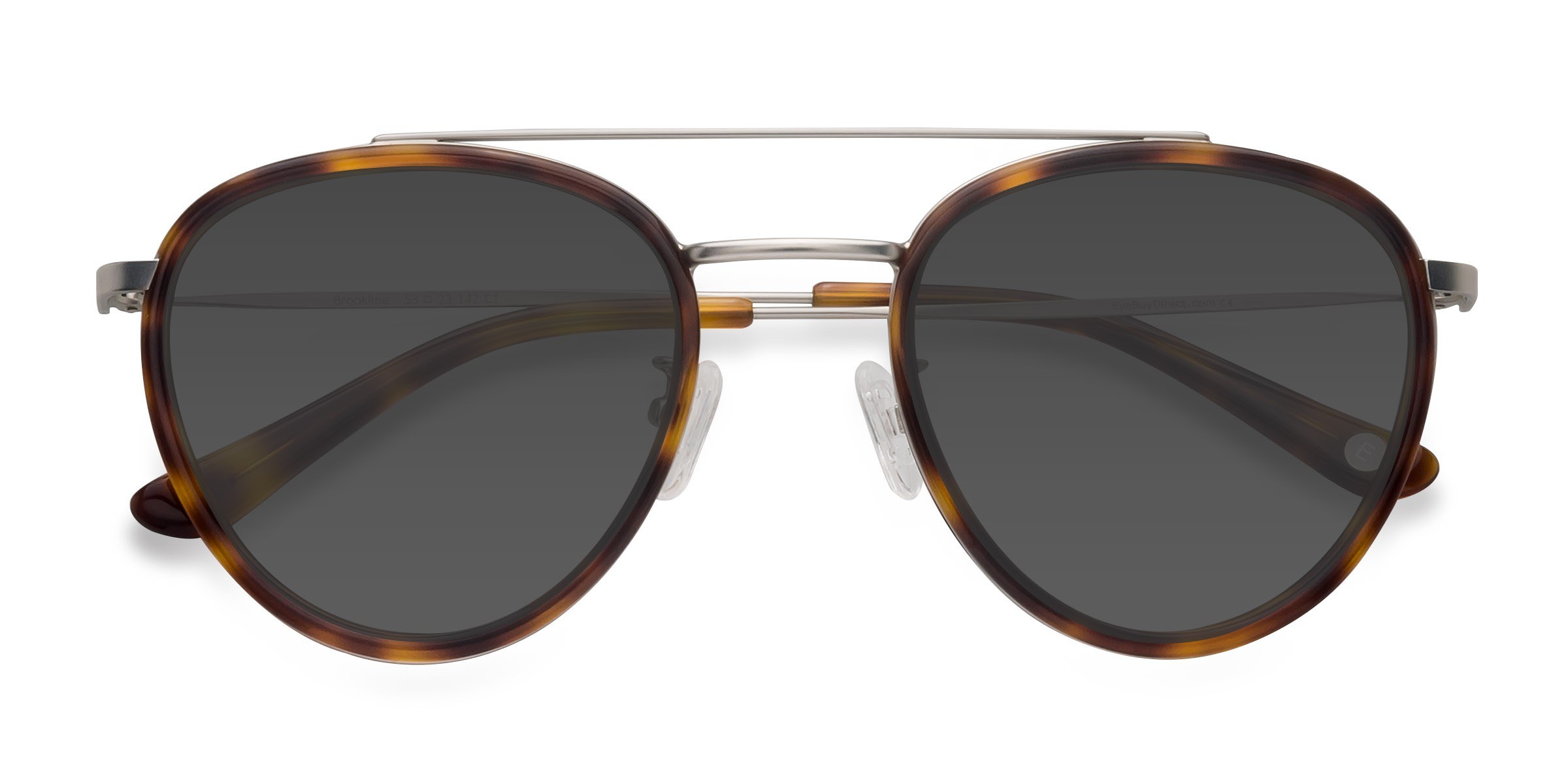 Tortoise Brookline -  Acetate-metal Sunglasses