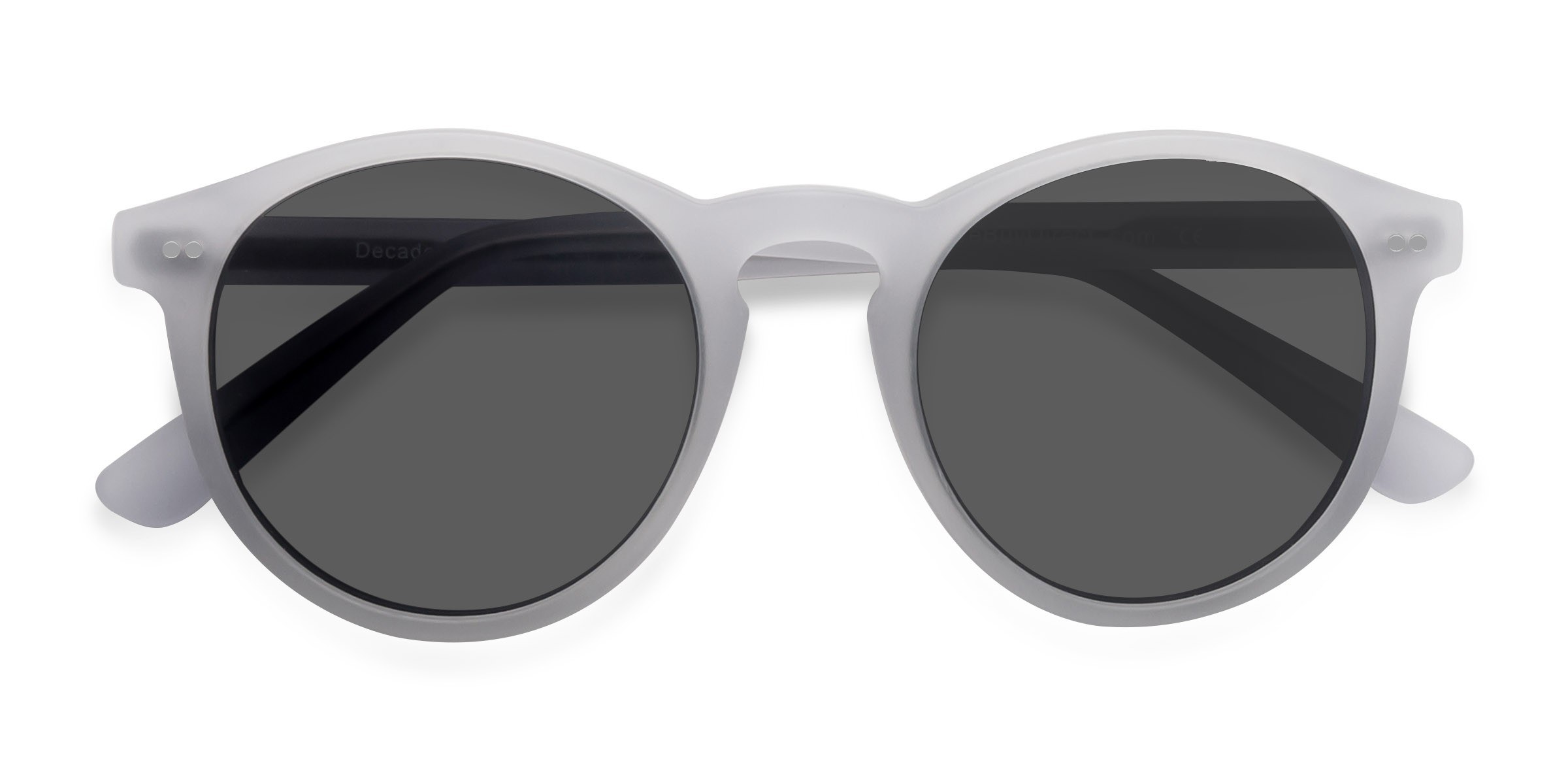 Matte White Decadent -  Acétate Lunettes de soleil