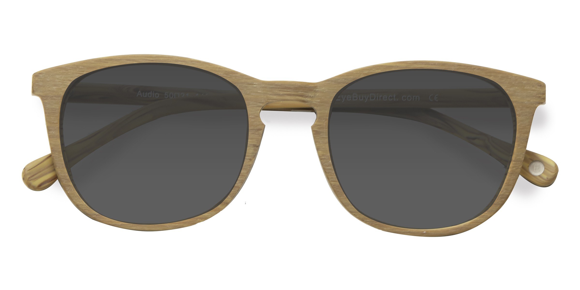 Jaune Audio -  Wood-texture Lunettes de soleil
