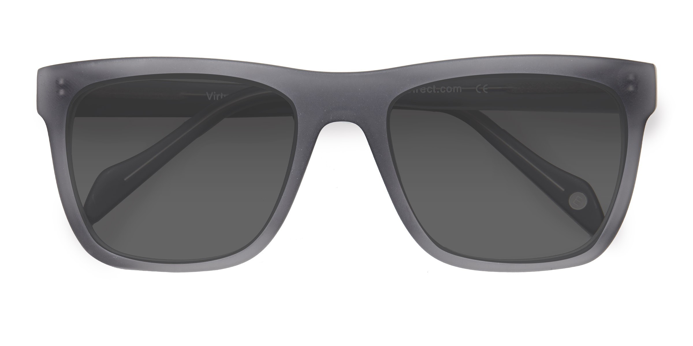 Matte Gray Virtual -  Acetate Sunglasses