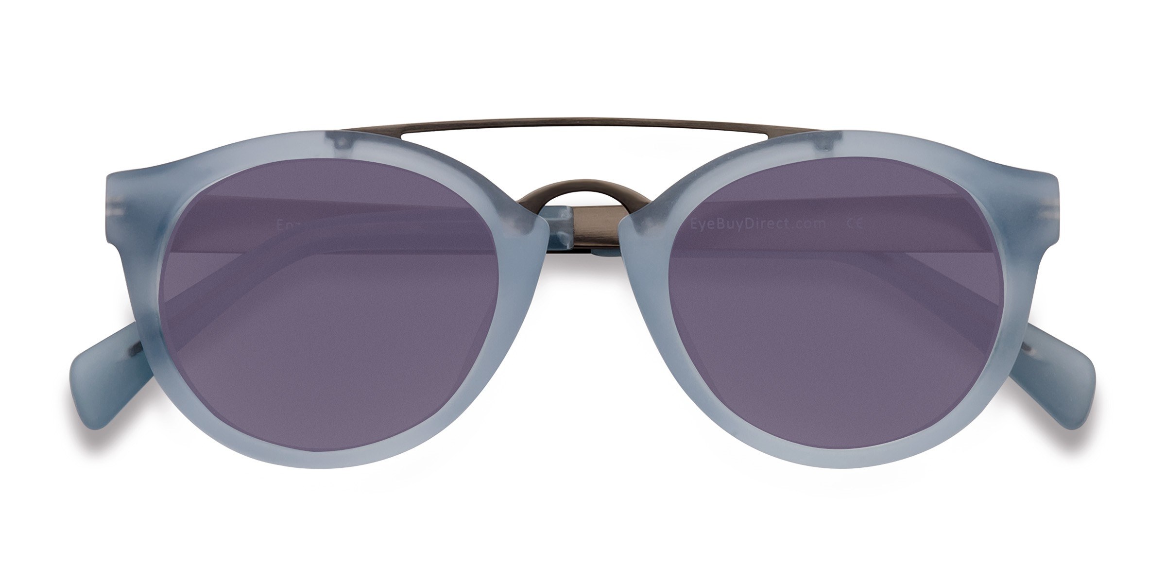 Clear/Blue Enzo -  Acetate-metal Lunettes de soleil