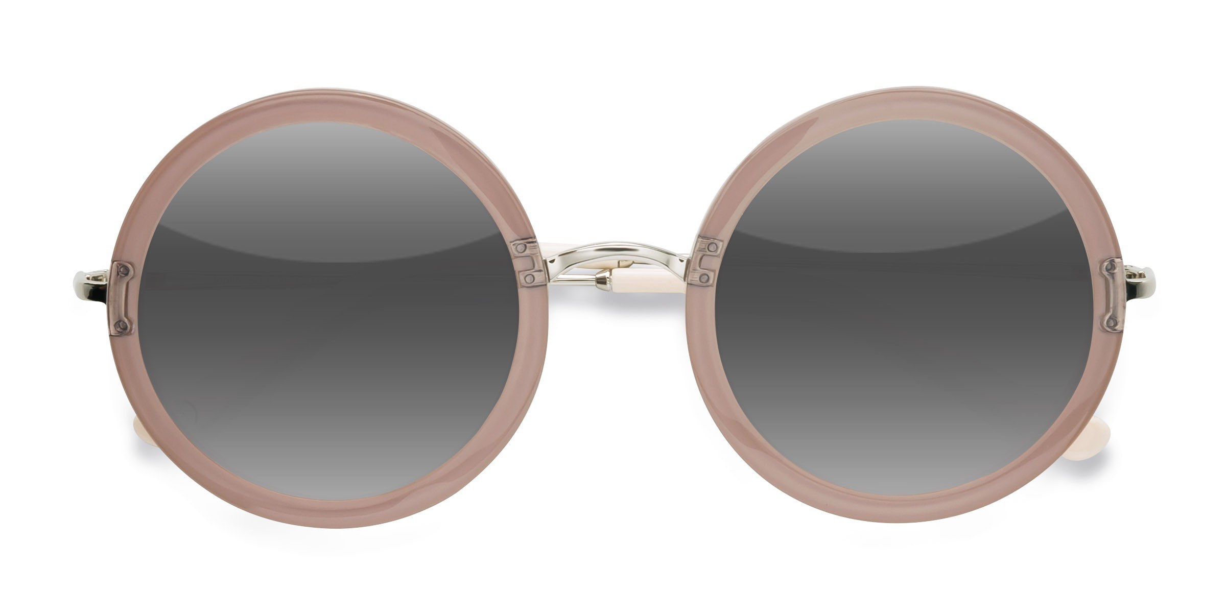 Clear Beige Joplin -  Acétate Lunettes de soleil