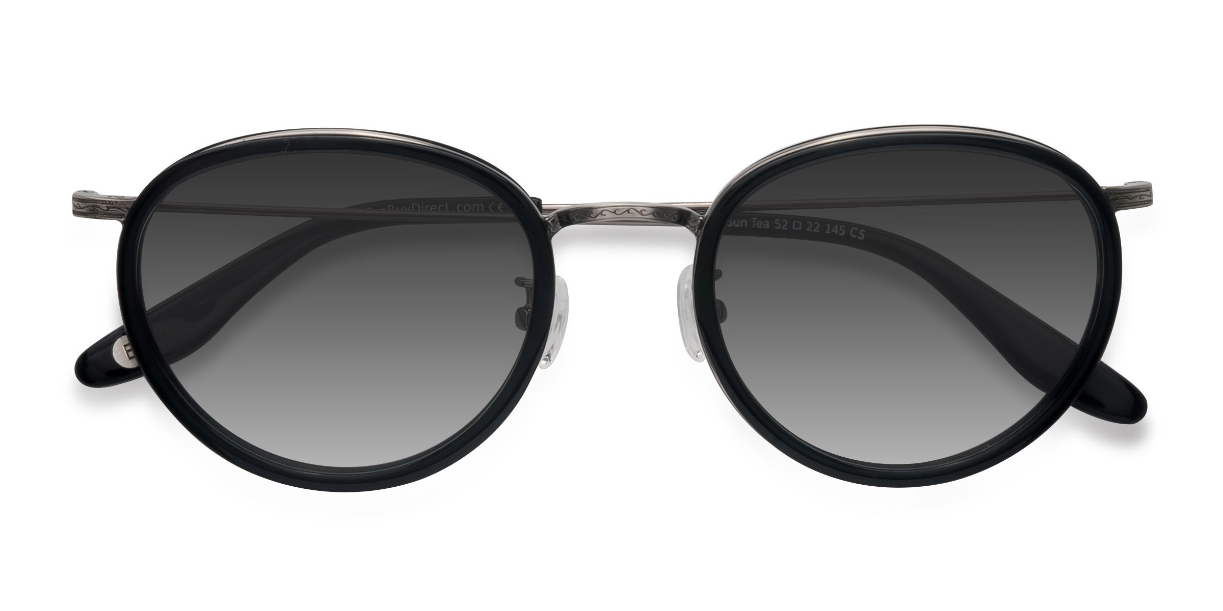 Black Sun Tea -  Metal Sunglasses