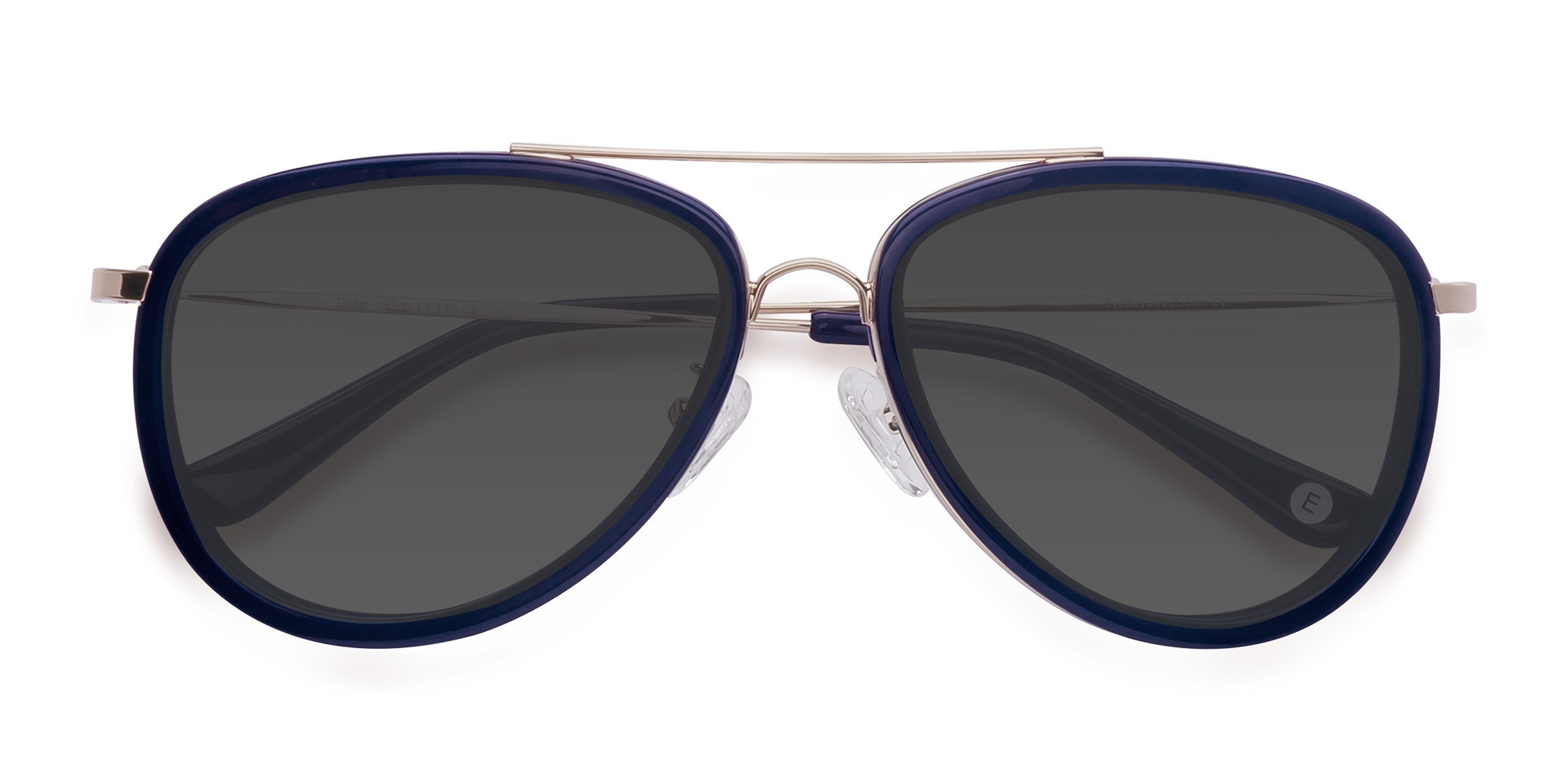 Bleu Duke -  Métal Lunettes de soleil