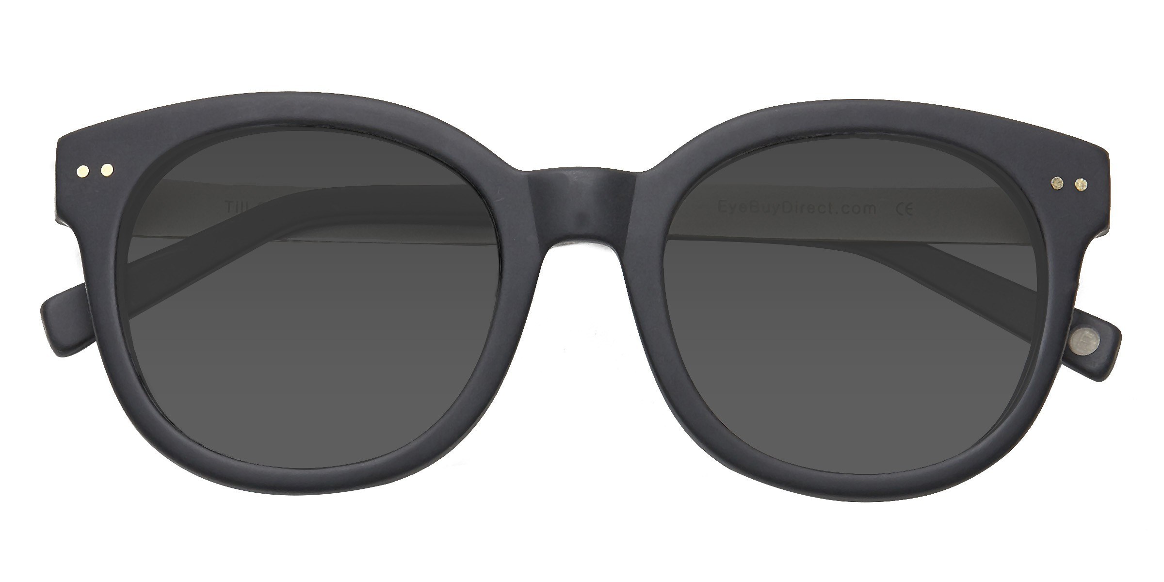 Matte Black Till Sunset -  Acetate-metal Sunglasses