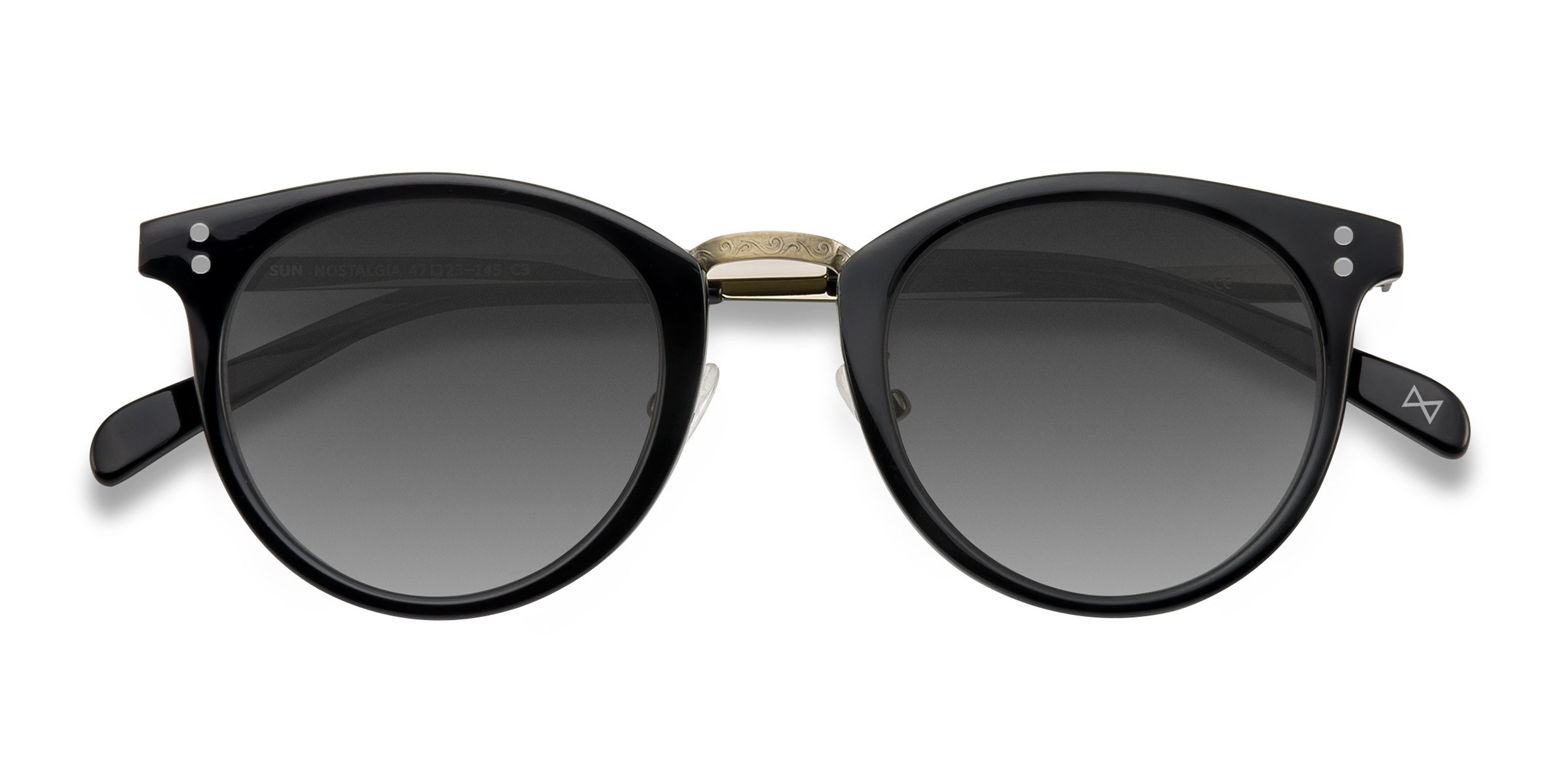 Charcoal Sun Nostalgia -  Acetate Sunglasses