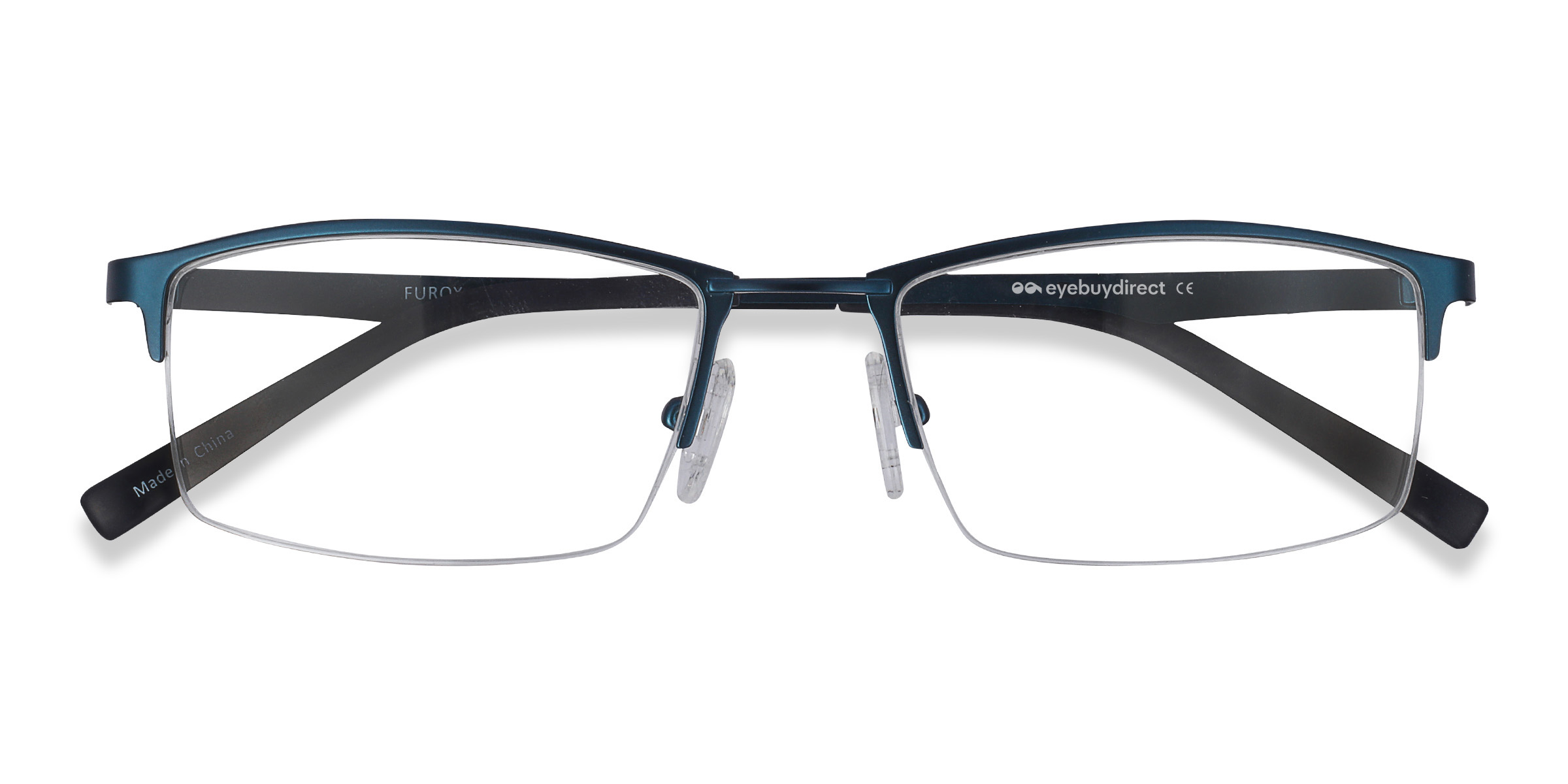 Navy Furox -  Metal Eyeglasses