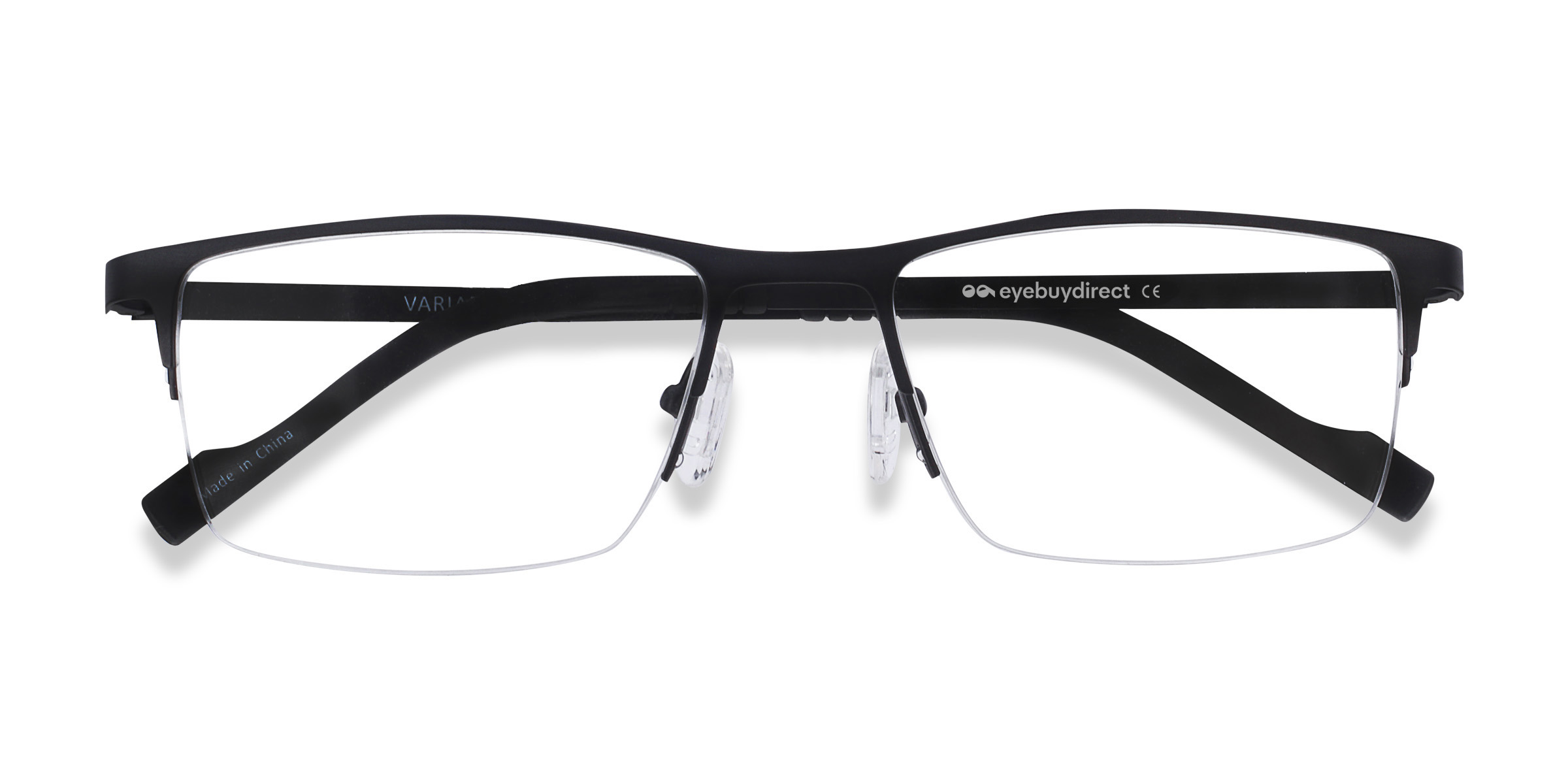 Noir Variable -  Métal Lunettes de vue