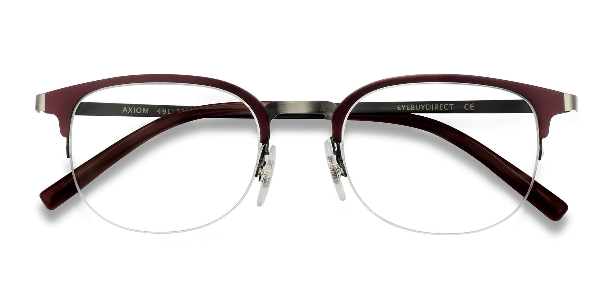 Rouge Axiom -  Métal Lunettes de vue