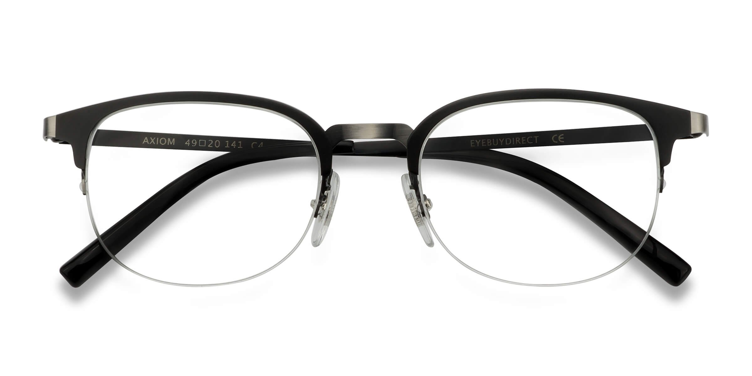 Black Axiom -  Metal Eyeglasses