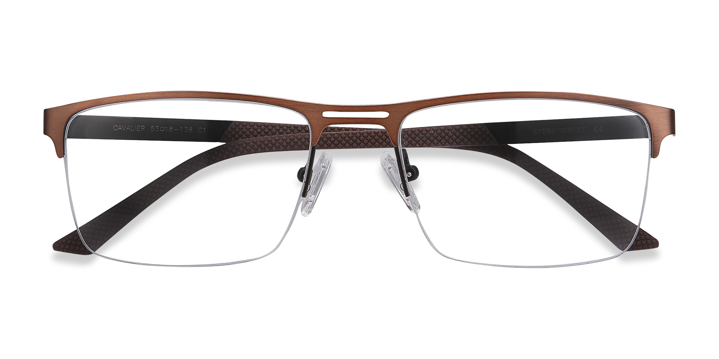 Brun Cavalier -  Métal Lunettes de vue