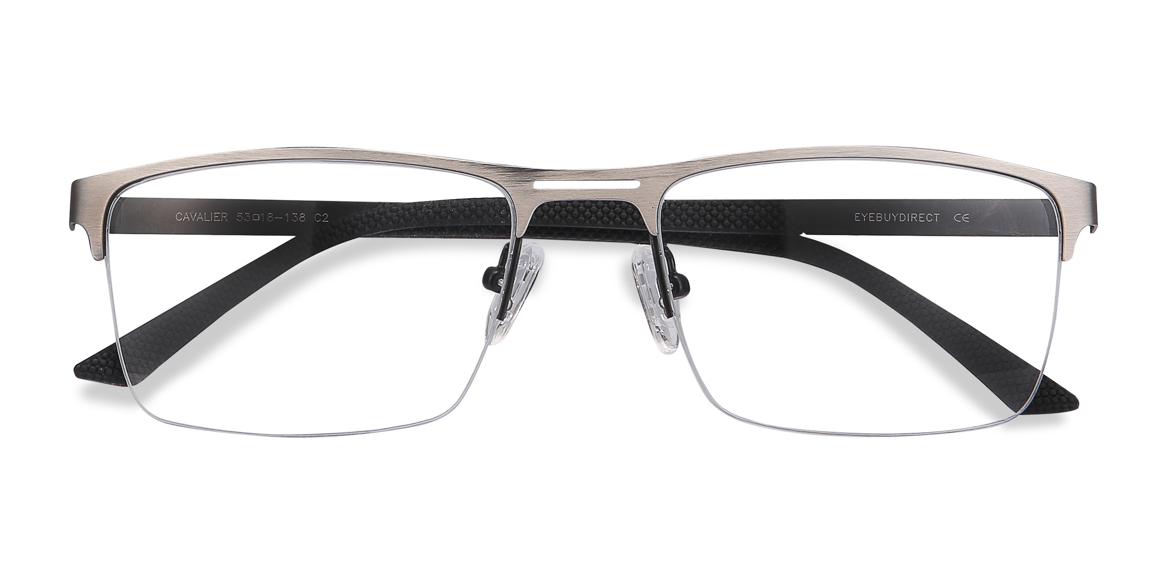 Gunmetal Cavalier -  Metal Eyeglasses