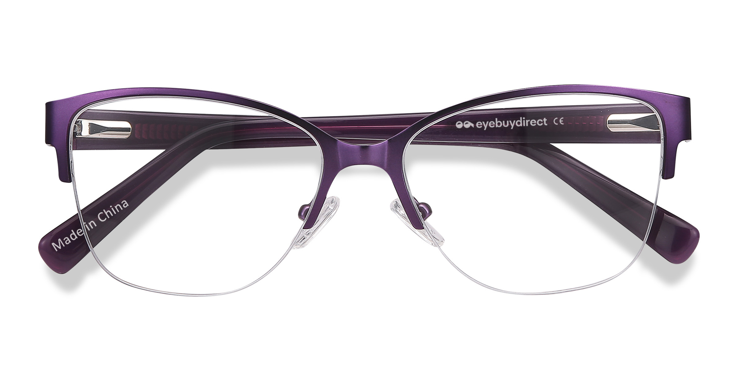 Violet Feline -  Acetate-metal Lunettes de vue