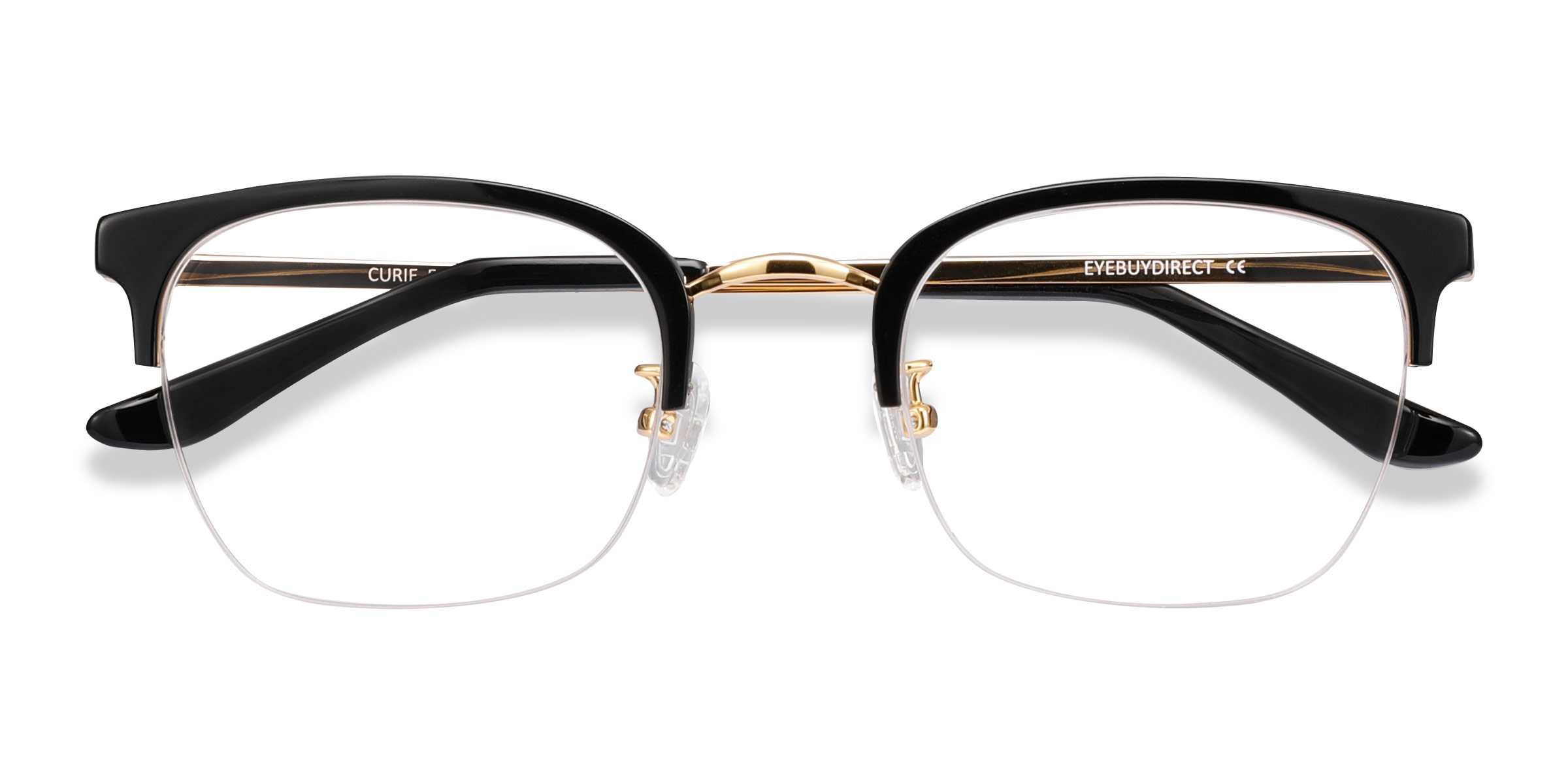 Black Curie -  Acetate-metal Eyeglasses