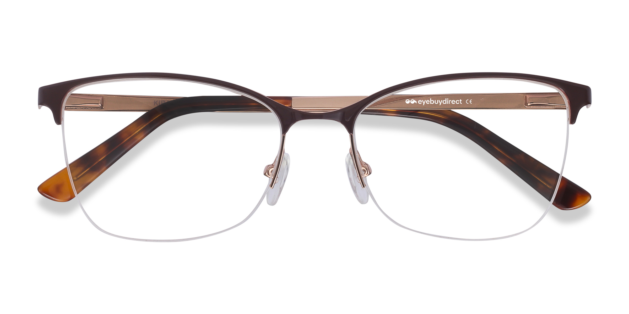 Burgundy Kira -  Métal Lunettes de vue