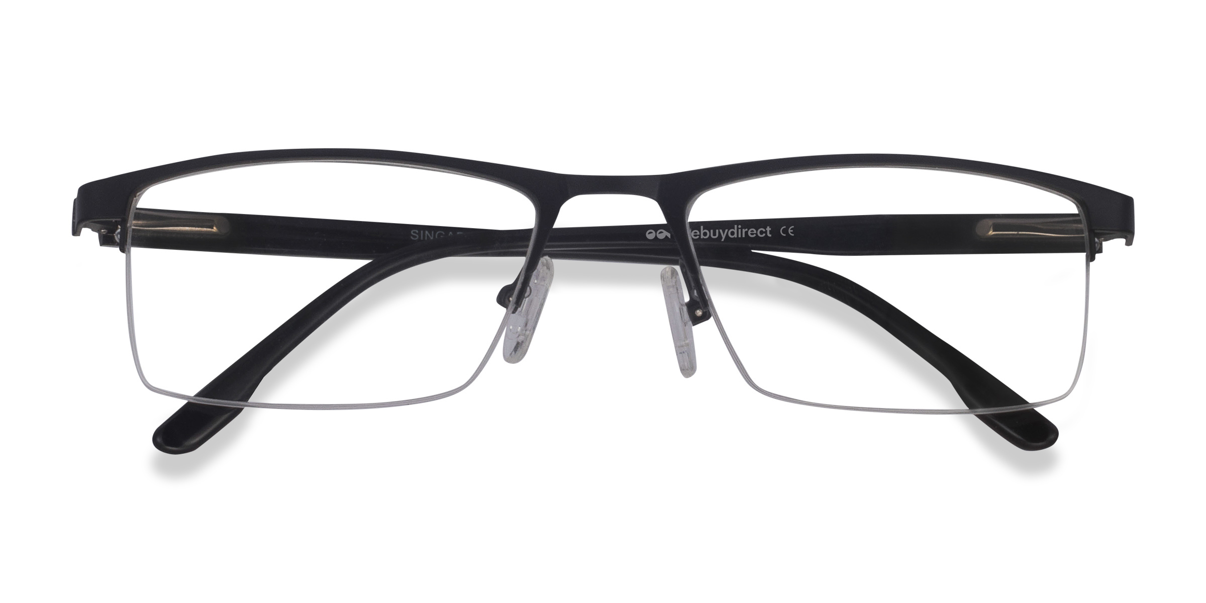 Matte Black Singapore -  Métal Lunettes de vue