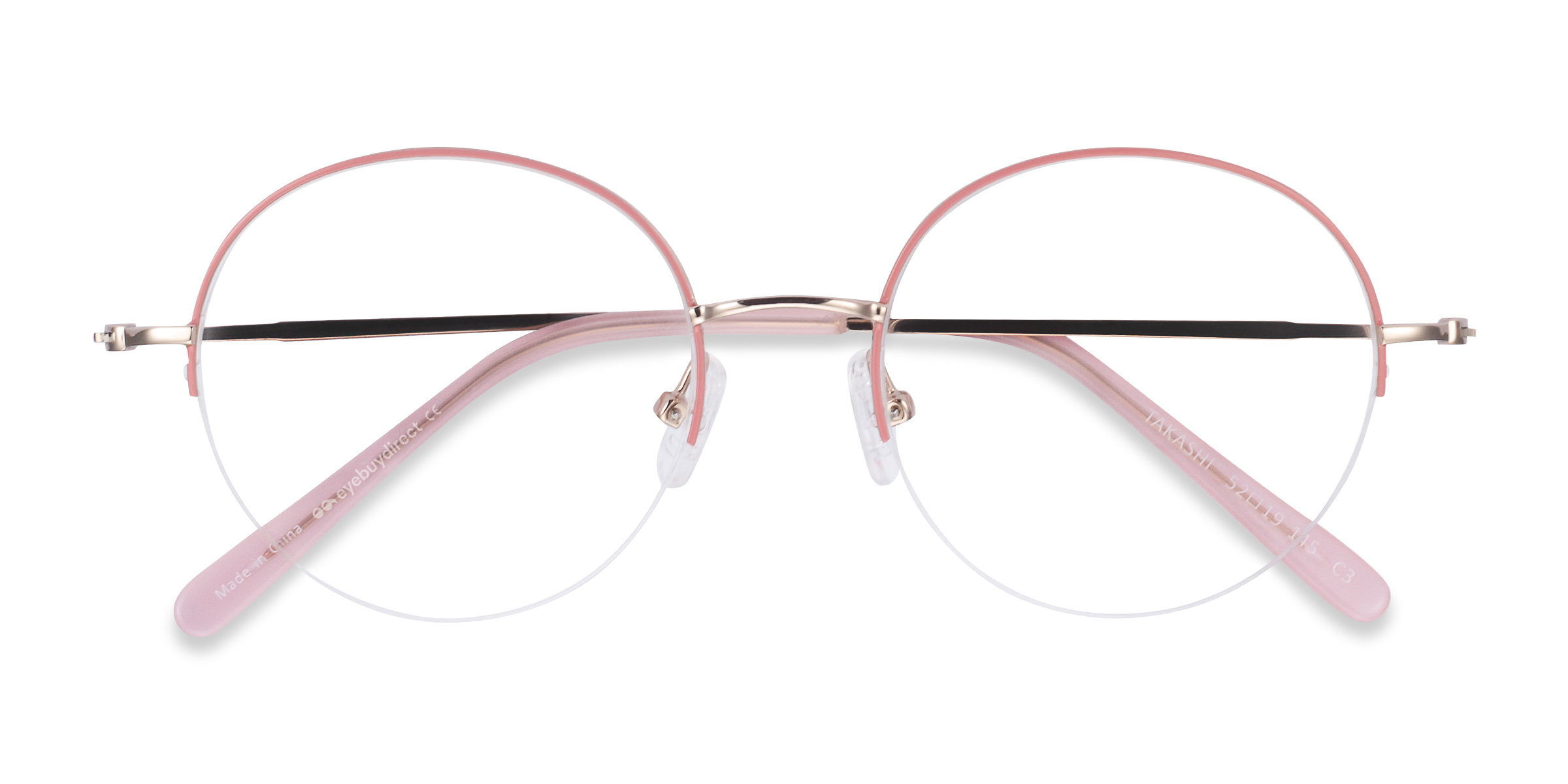 Pink & Gold Takashi -  Métal Lunettes de vue
