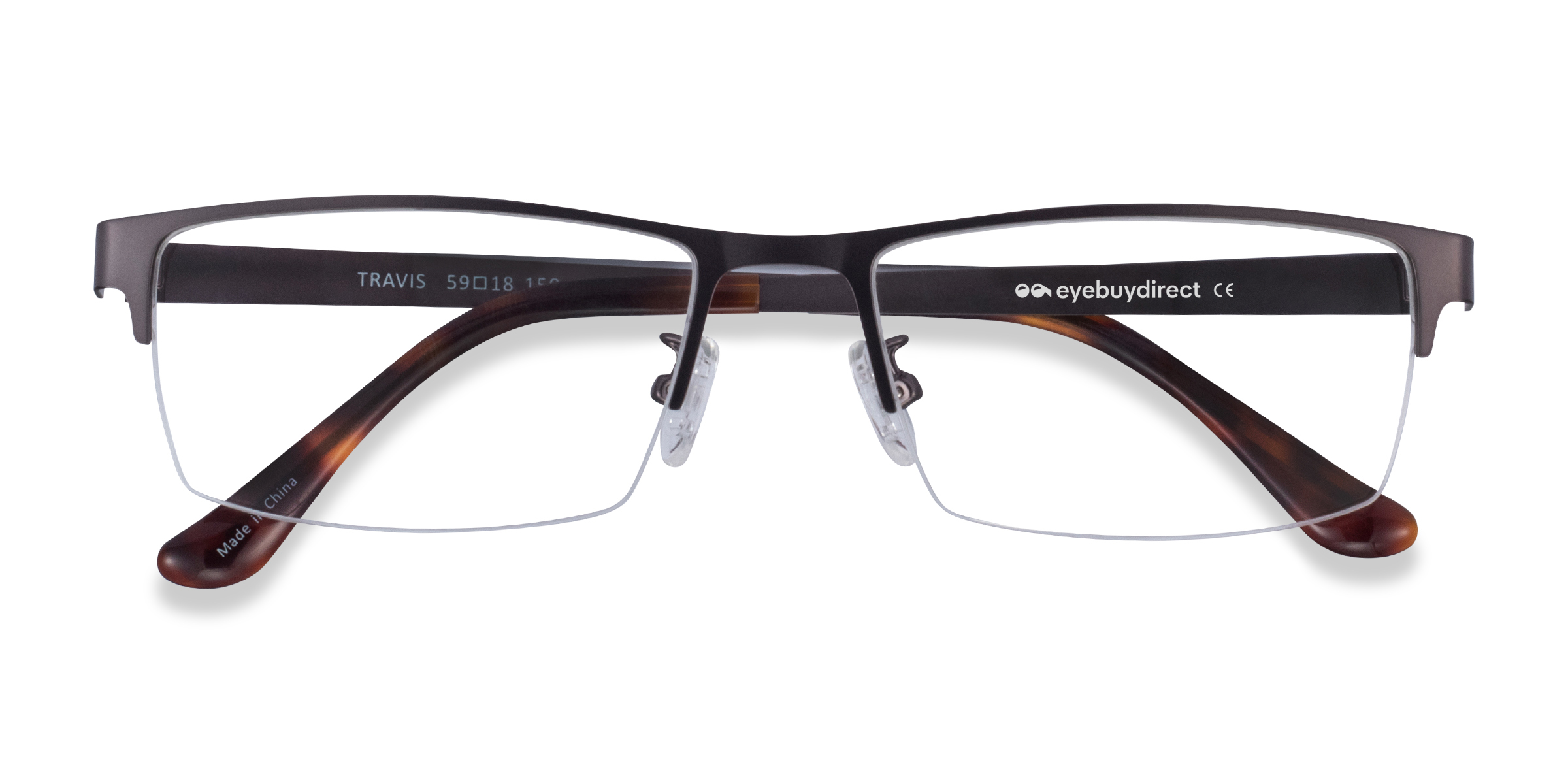 Gunmetal Travis -  Metal Eyeglasses